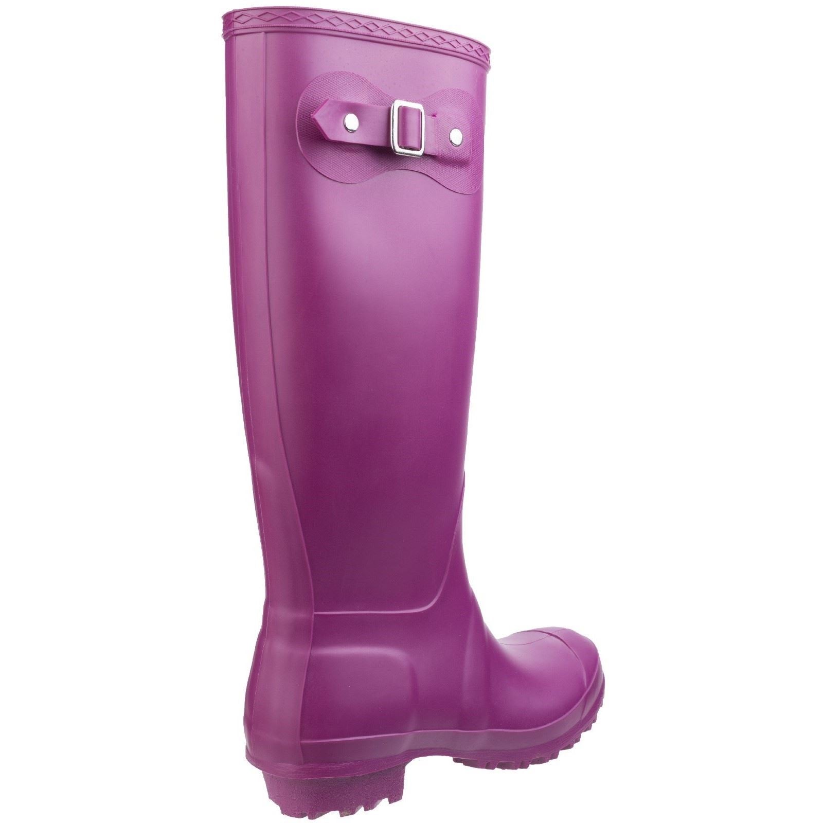 Cotswold Women's Sandringham Wellingtons in Berry
