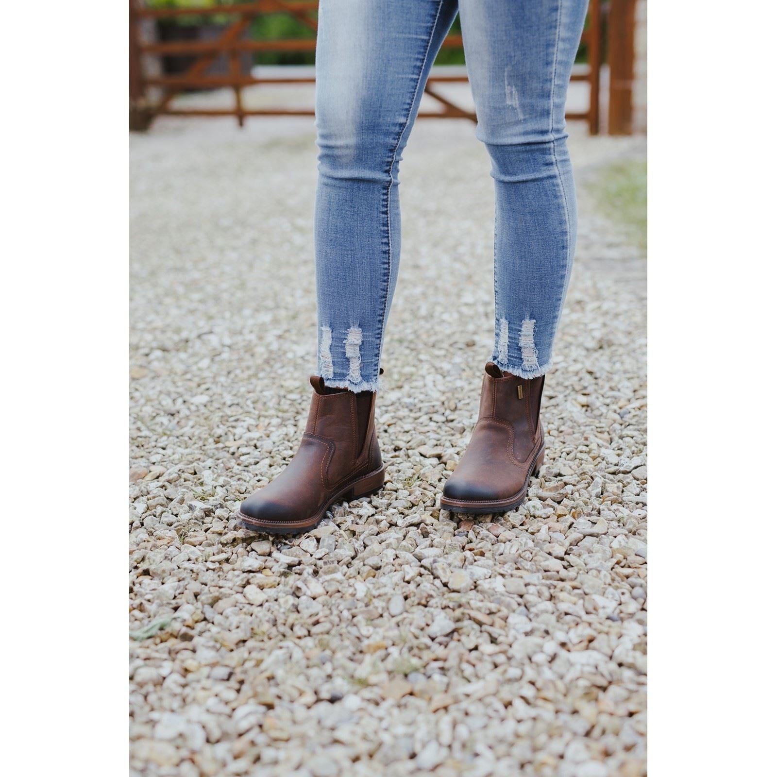 Cotswold Women's Laverton Ankle Boot in Brown