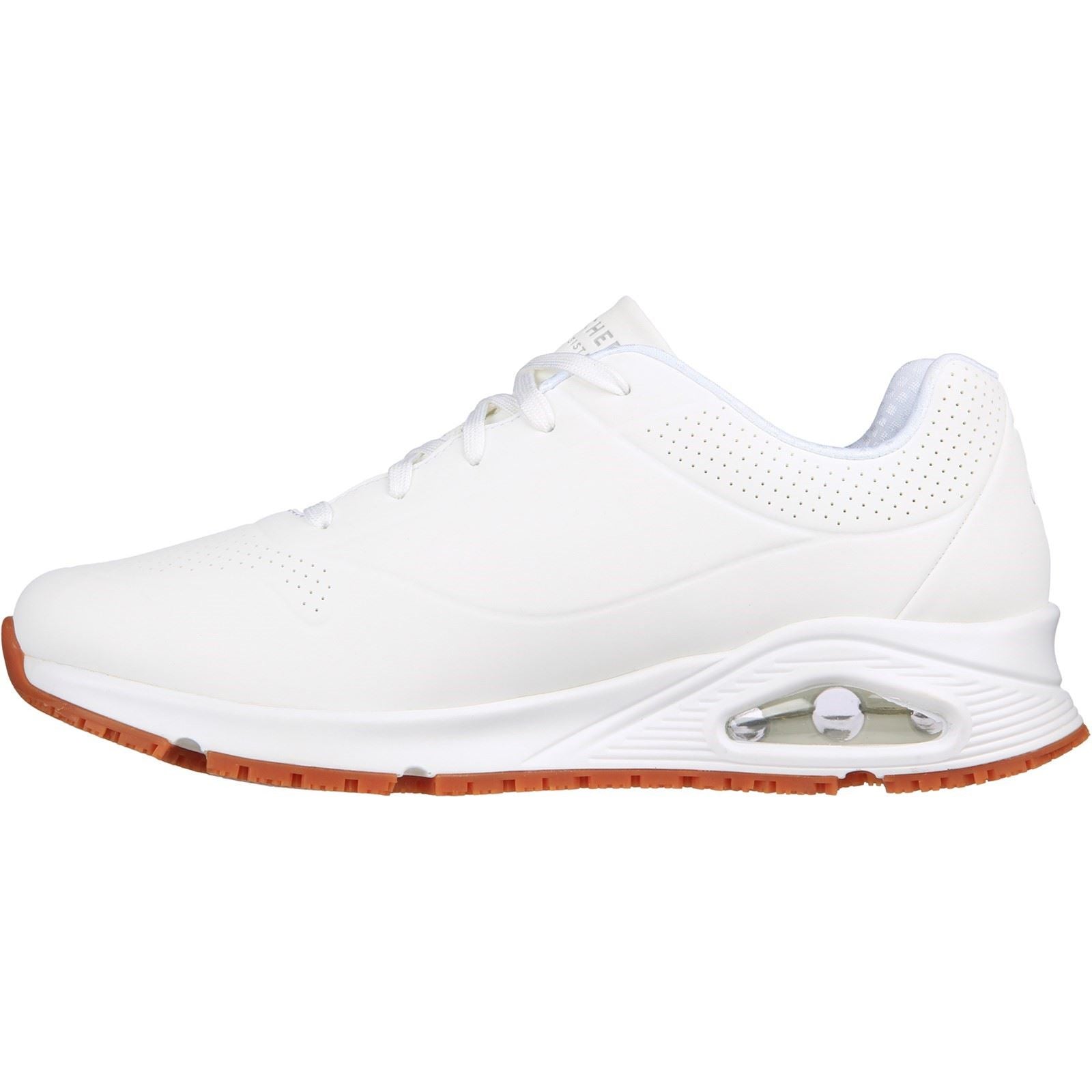 Skechers Workwear Work Relaxed Fit: Uno SR - Sutal Men's White Safety Trainers