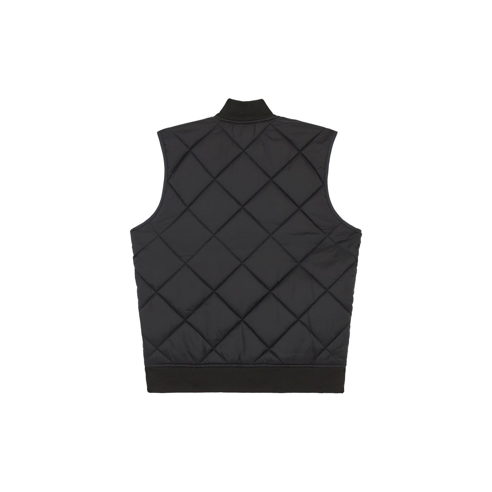 Dickies Men's Diamond Quilted Vest in Black