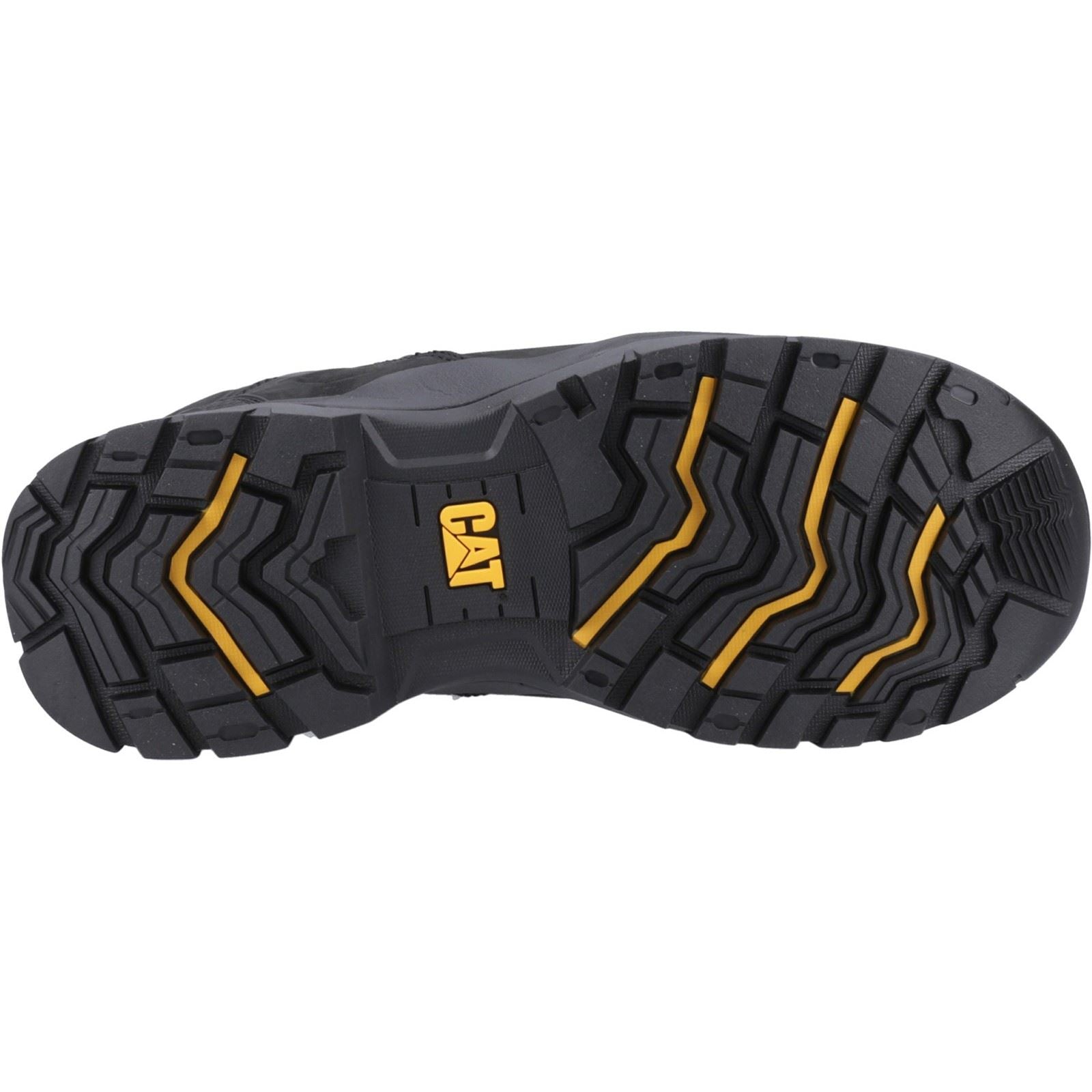 Caterpillar Men's Everett S3 WP Safety Boot in Black