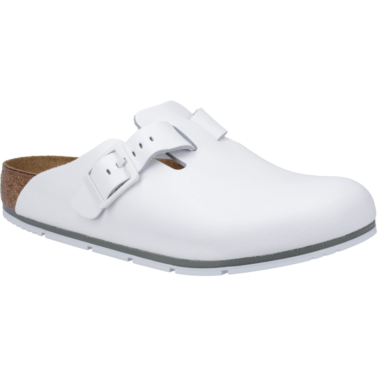 Birkenstock Women's Boston Pro Mule in White