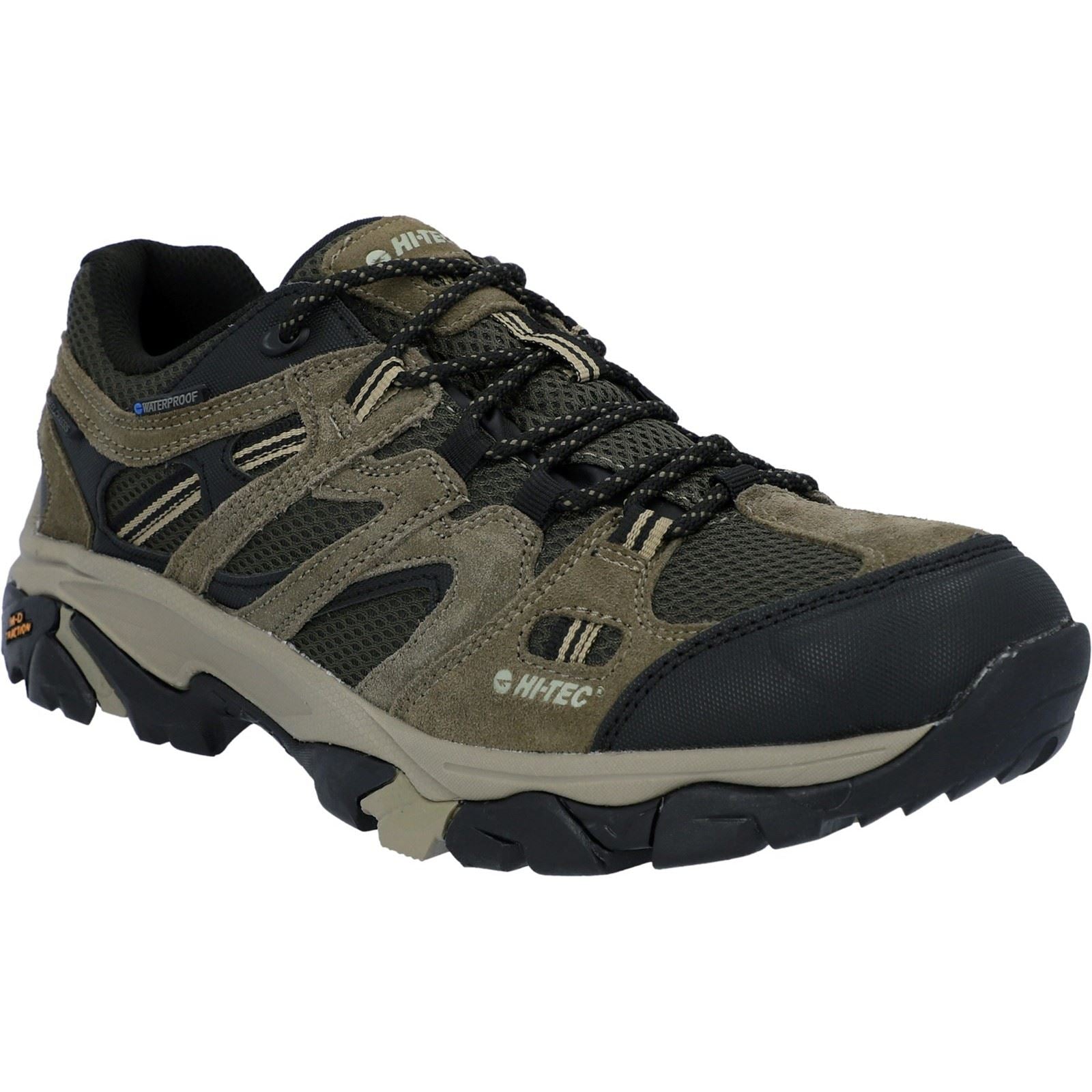 Hi-Tec Apex Lite Low Polyester Men's Taupe Hiking Boots