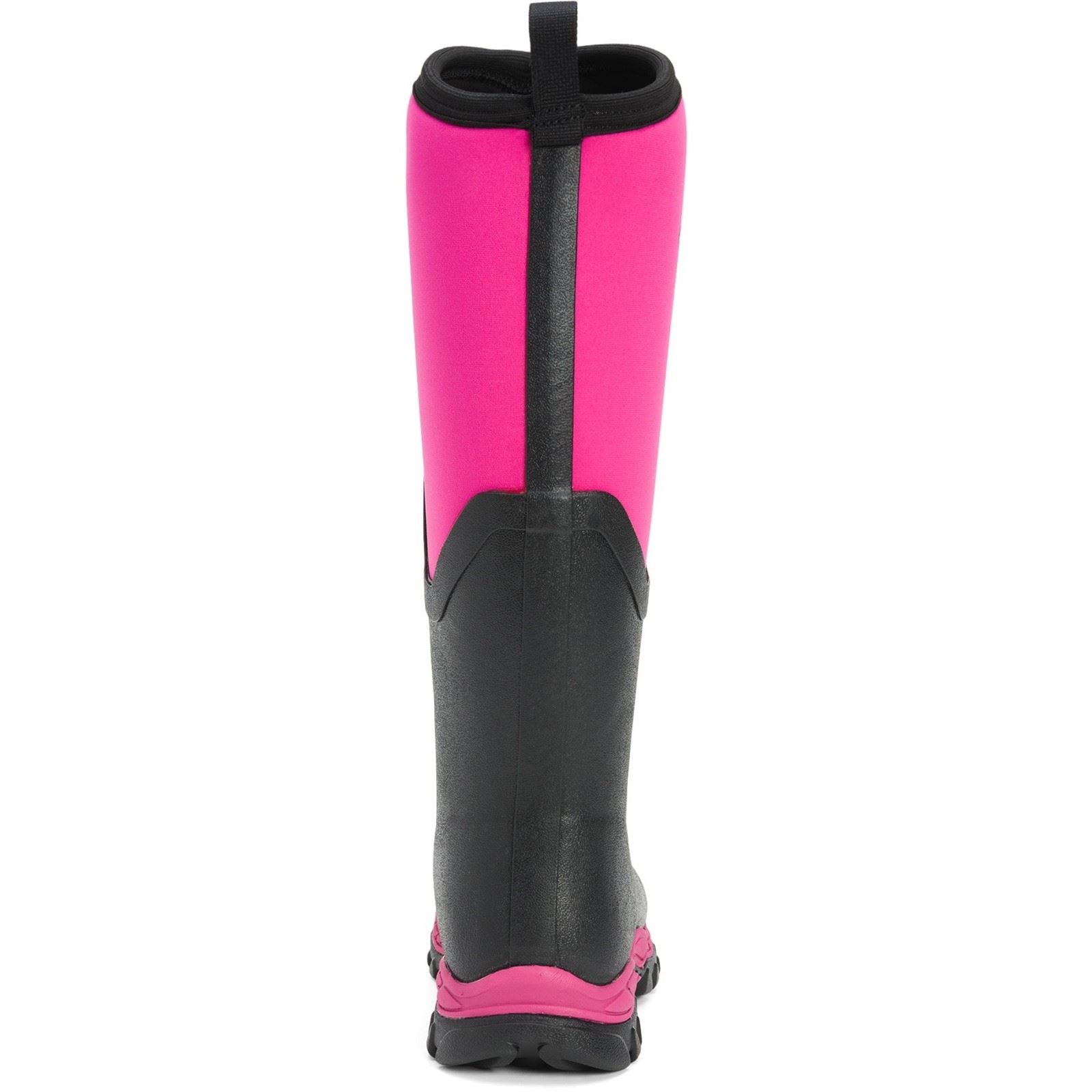 Muck Boots Women's MB Arctic Sport II Tall Wellingtons in Black/Pink