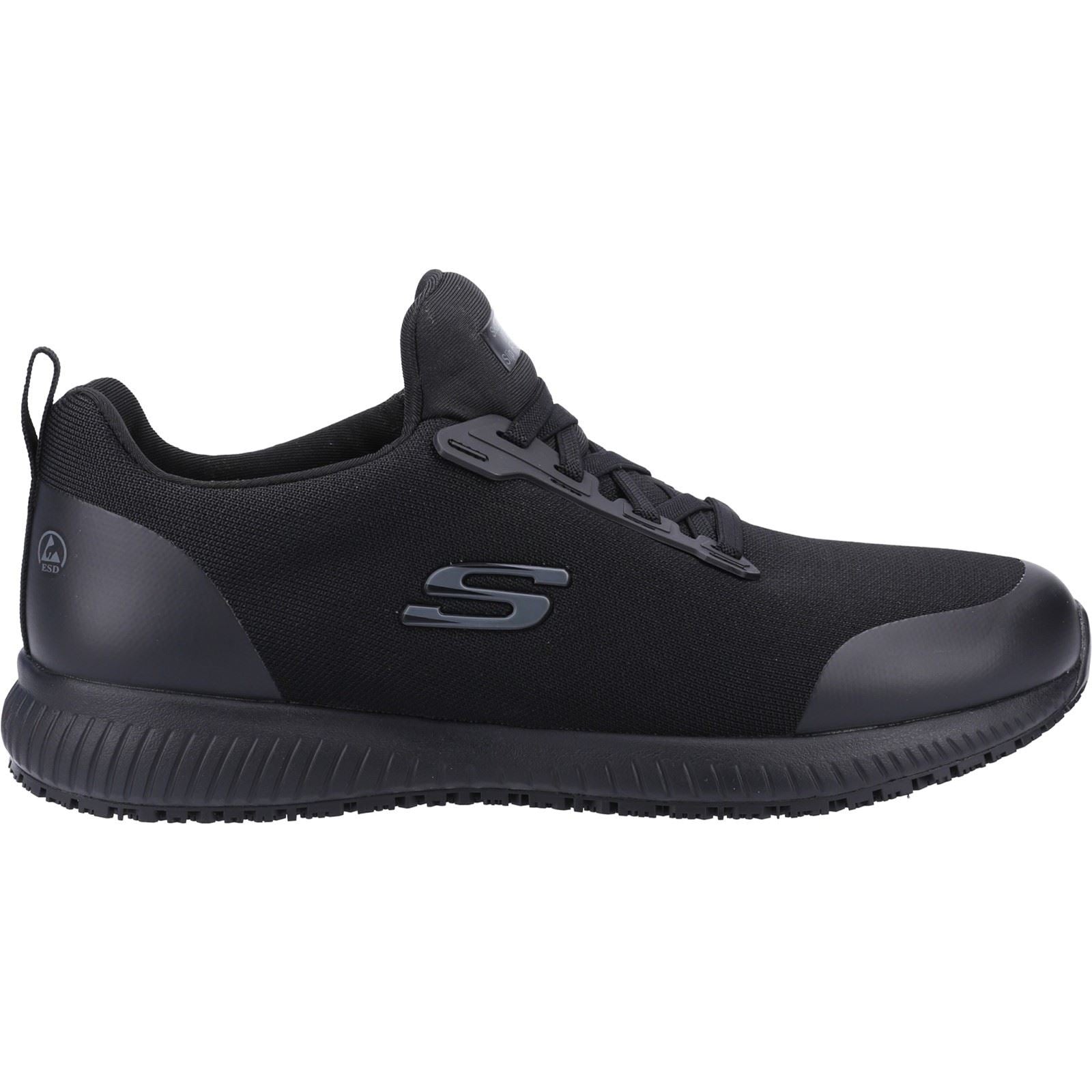 Skechers Workwear Squad SR Myton Textile Men's Black Safety Trainers