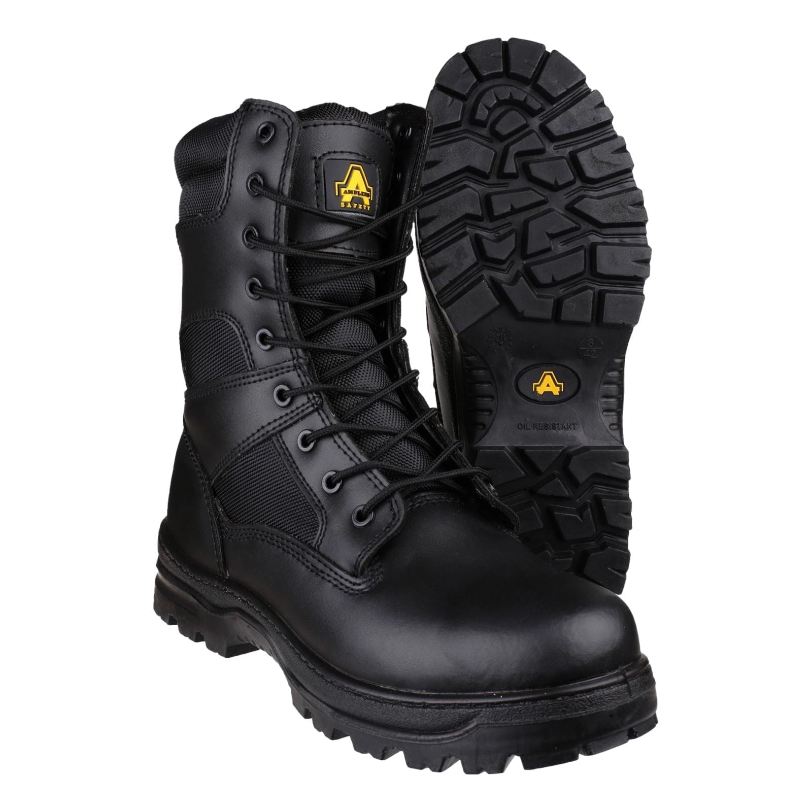 Amblers Safety FS009C Hi-leg Safety Boot in Black
