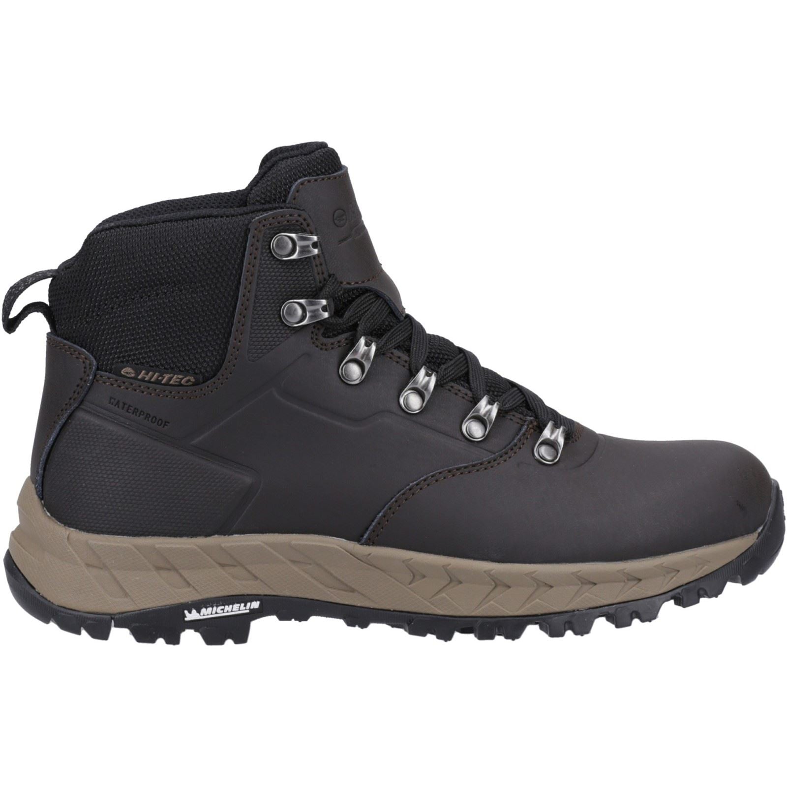 Hi-Tec Altitude VII WP Leather/Polyester Men's Chocolate Hiking Boots