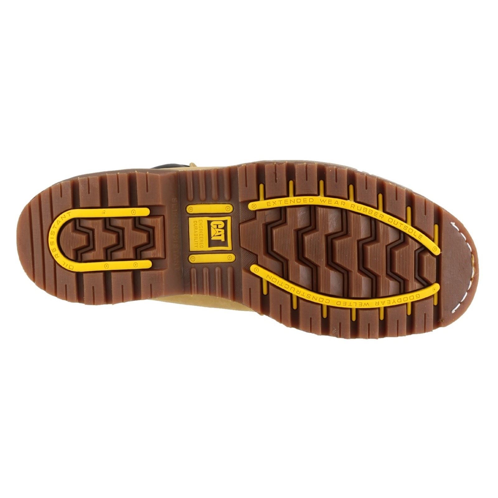 Caterpillar Men's Holton S3 Safety Boot in Honey