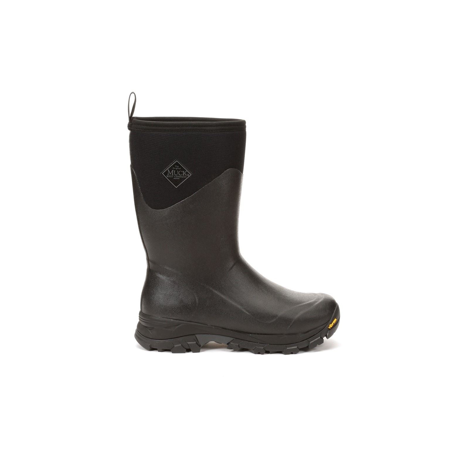 Muck Boots Men's Arctic Ice Mid Wellingtons in Black