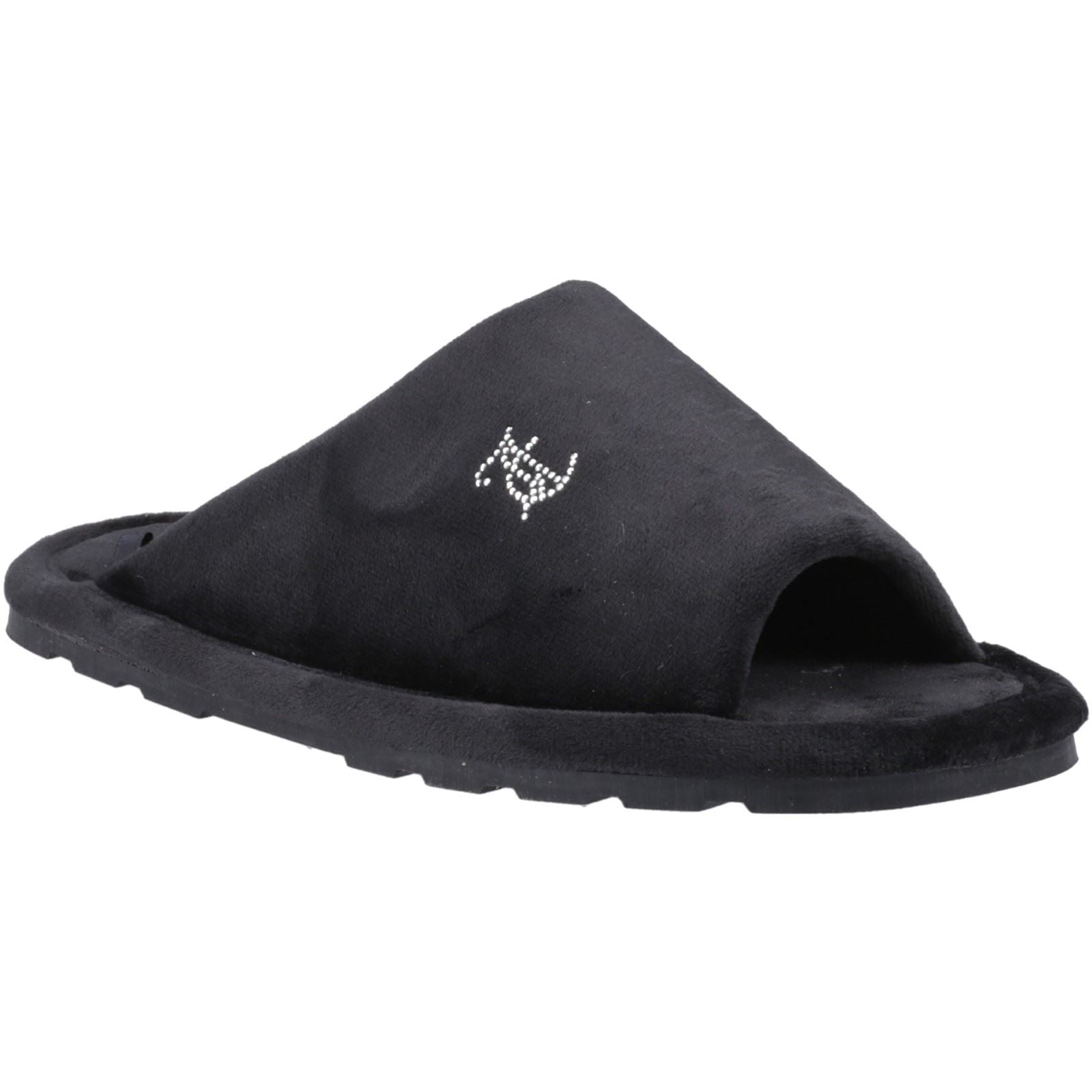 Juicy Couture Women's Vivien Padded Slipper in Black