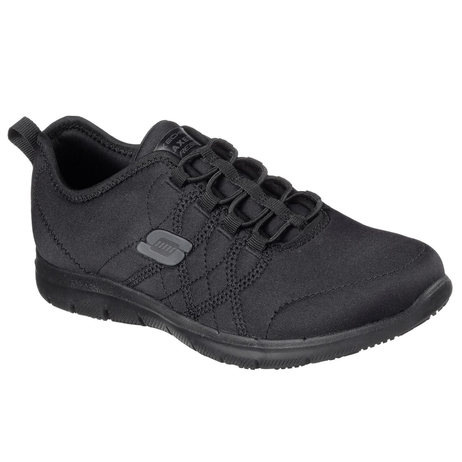 Skechers Workwear Ghenter Srelt Polyester Women's Black Safety Trainers