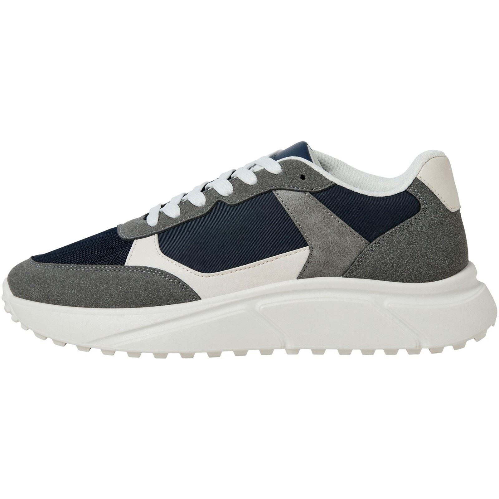 Jack & Jones Aspire Runner Polyurethane Men's Castlerock/Navy Blazer Trainers