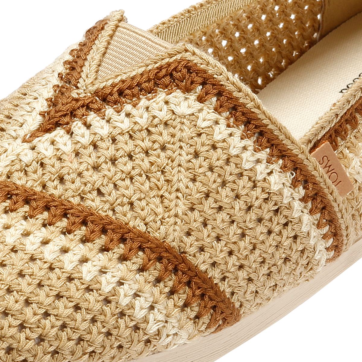TOMS Alpargata Classic Cotton Women's Dark Beige Espadrilles