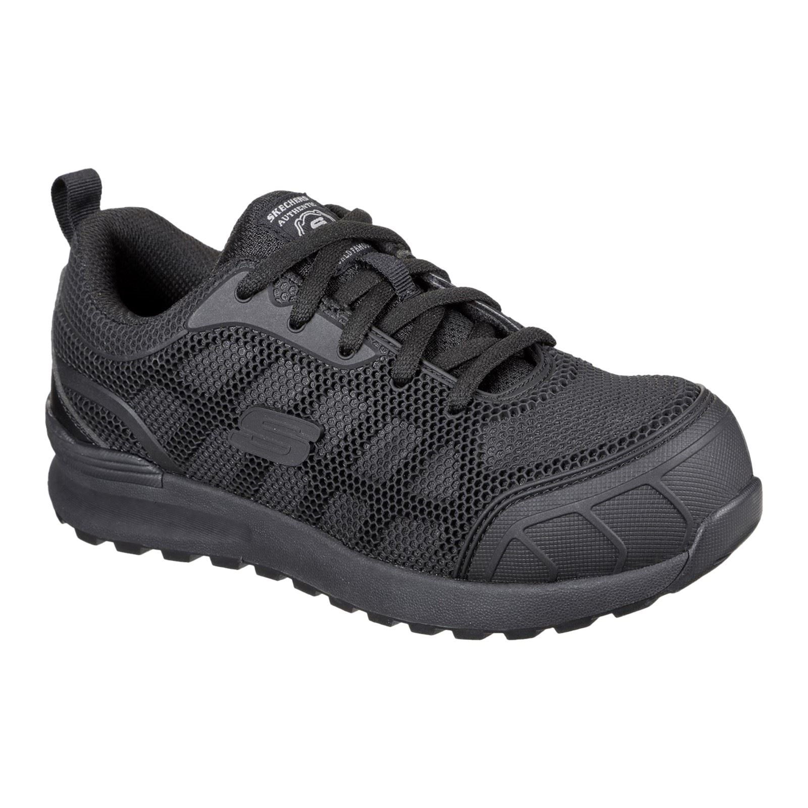Skechers Workwear Bulklin Ayak Nylon Women's Black/Black Safety Trainers