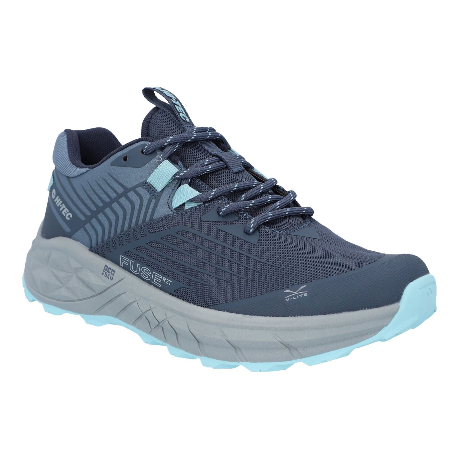 Hi-Tec Fuse Trail Low Polyester Mesh Women's Grisaille/Flintstone Trainers