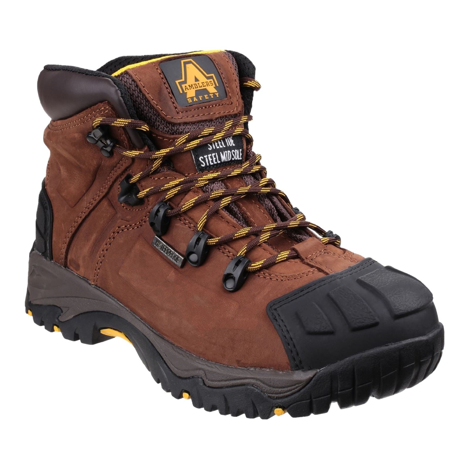 Amblers Safety Men's FS39 Safety Boot in Brown