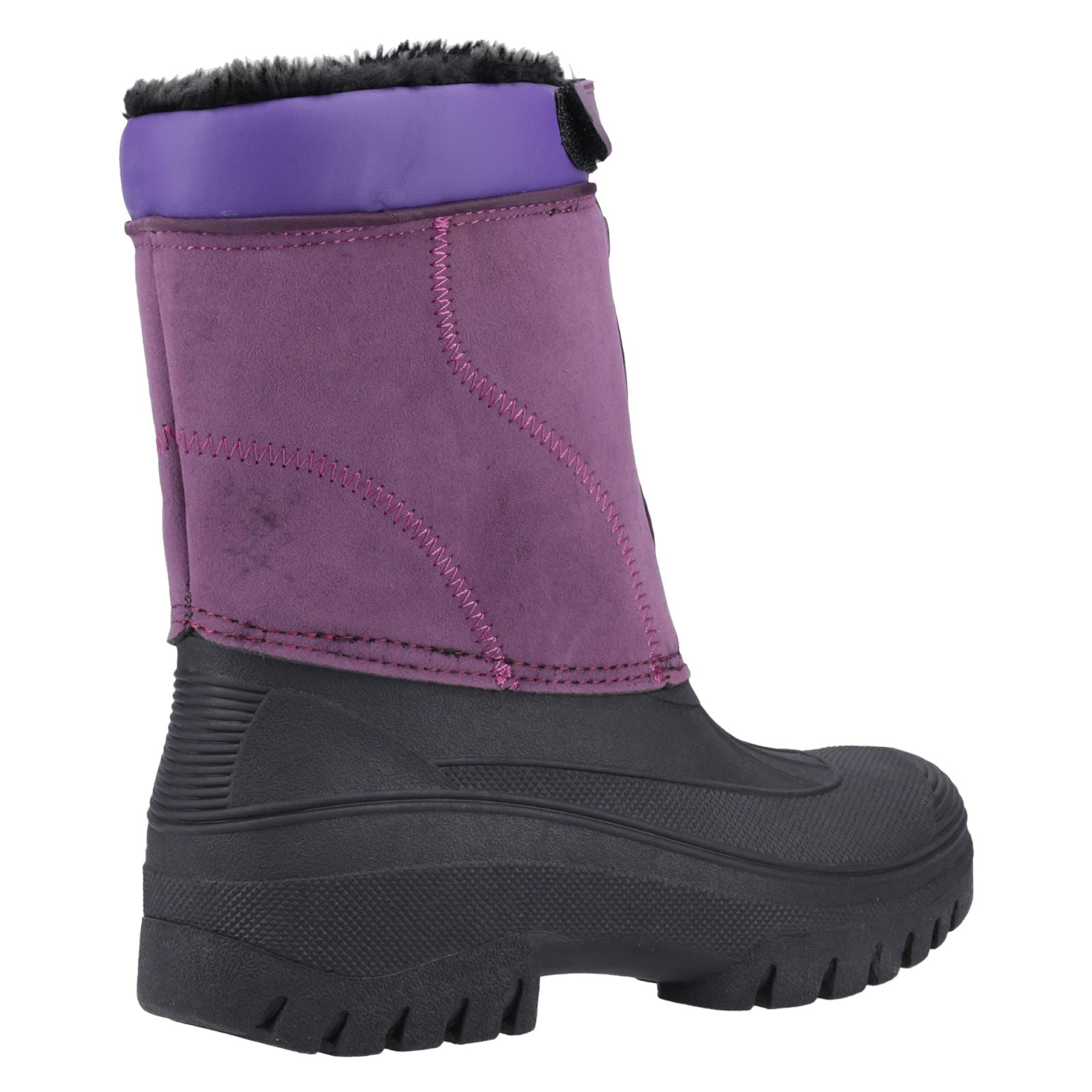 Cotswold Women's Venture Waterproof Winter Boot in Purple