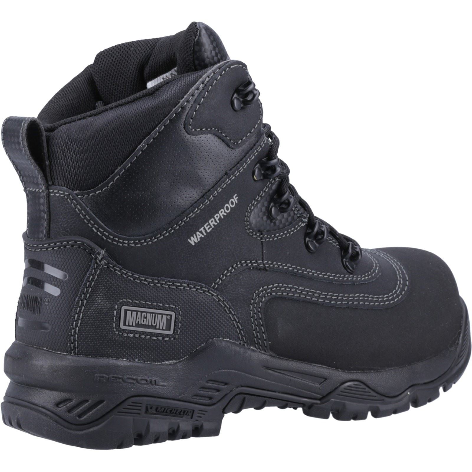 Magnum Broadside 6.0 CT CP WP Safety Boot in Black