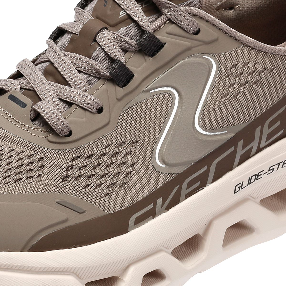 Skechers Slip-Ins Glide Step Altus Mesh Women's Khaki Trainers
