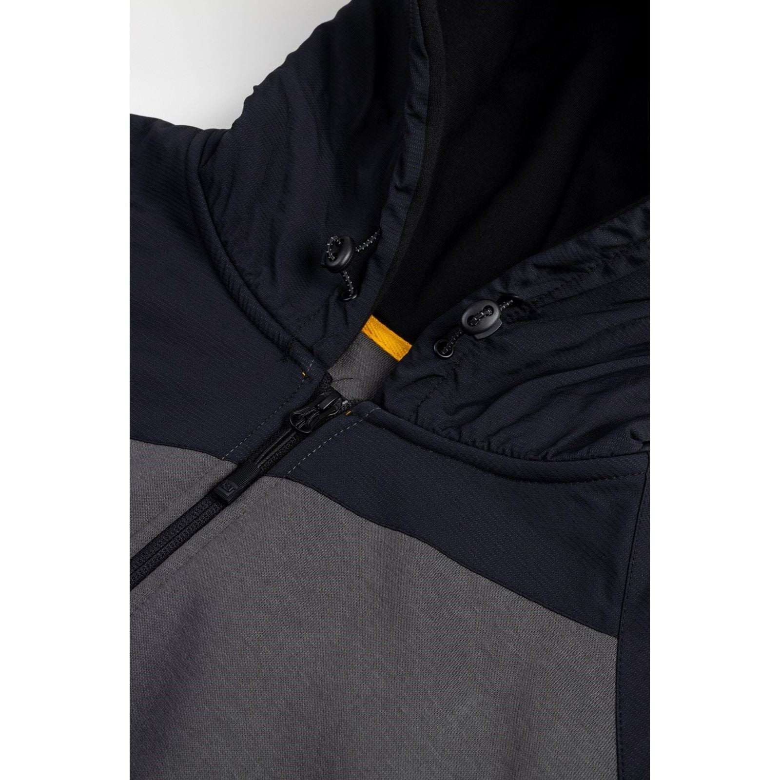 Caterpillar Men's Trade Sweatshirt in Dark Shadow-Black