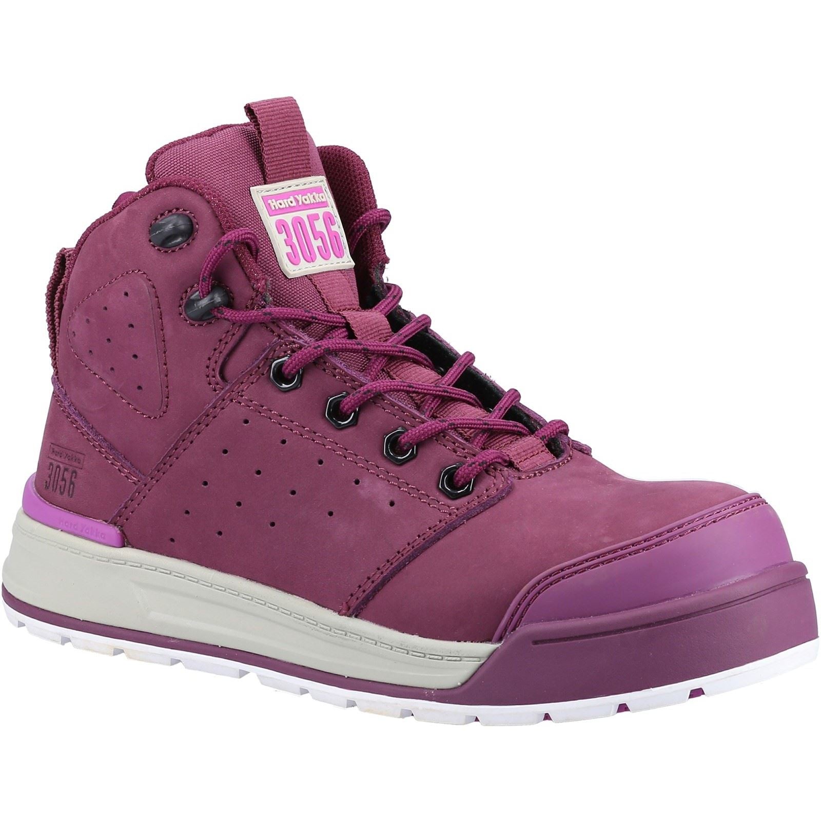 Hard Yakka Women's 3056 PR Side Zip Safety Boot in Shiraz
