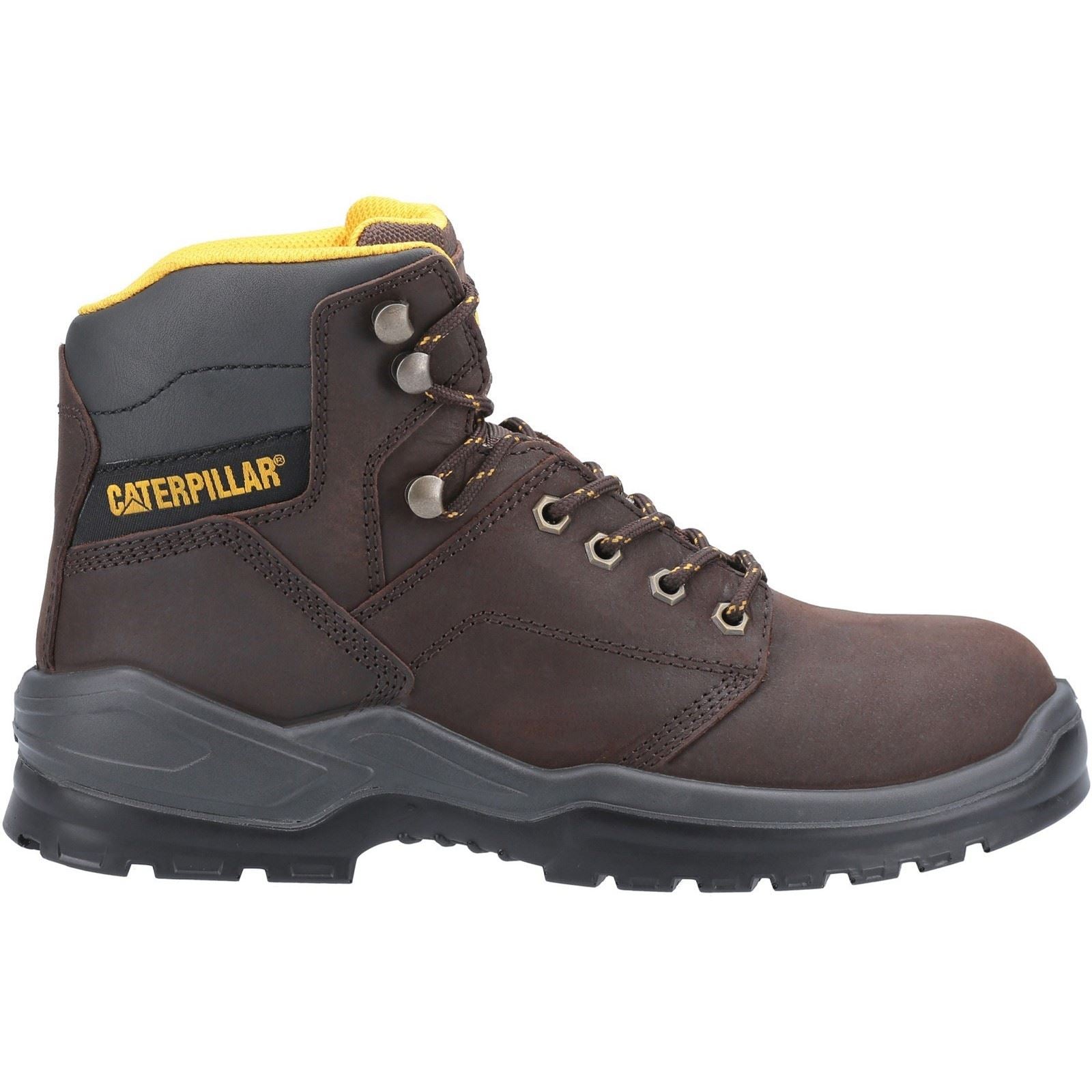 Caterpillar Men's Striver Injected Safety Boot in Brown