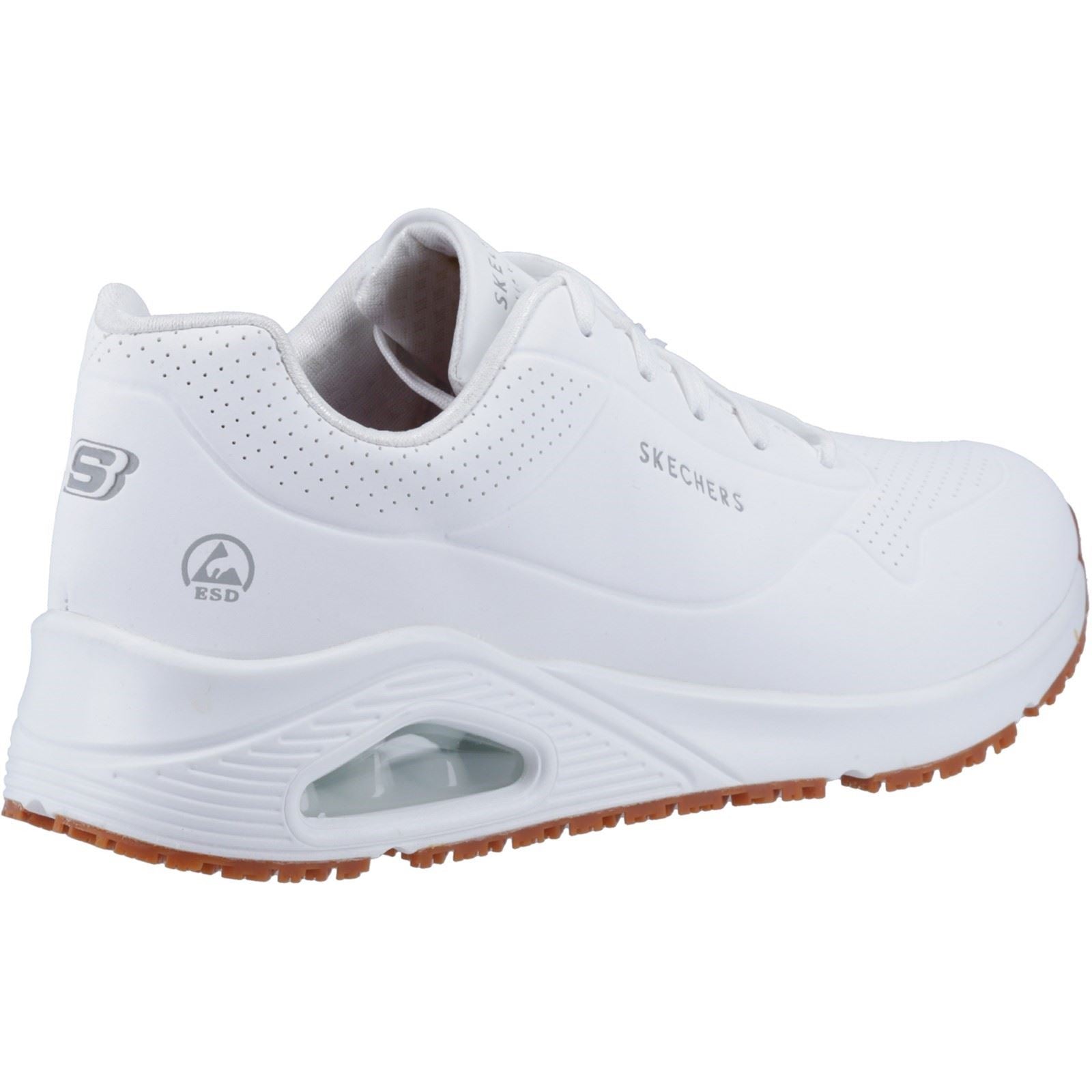 Skechers Workwear Work Relaxed Fit: Uno SR Women's White Safety Trainers