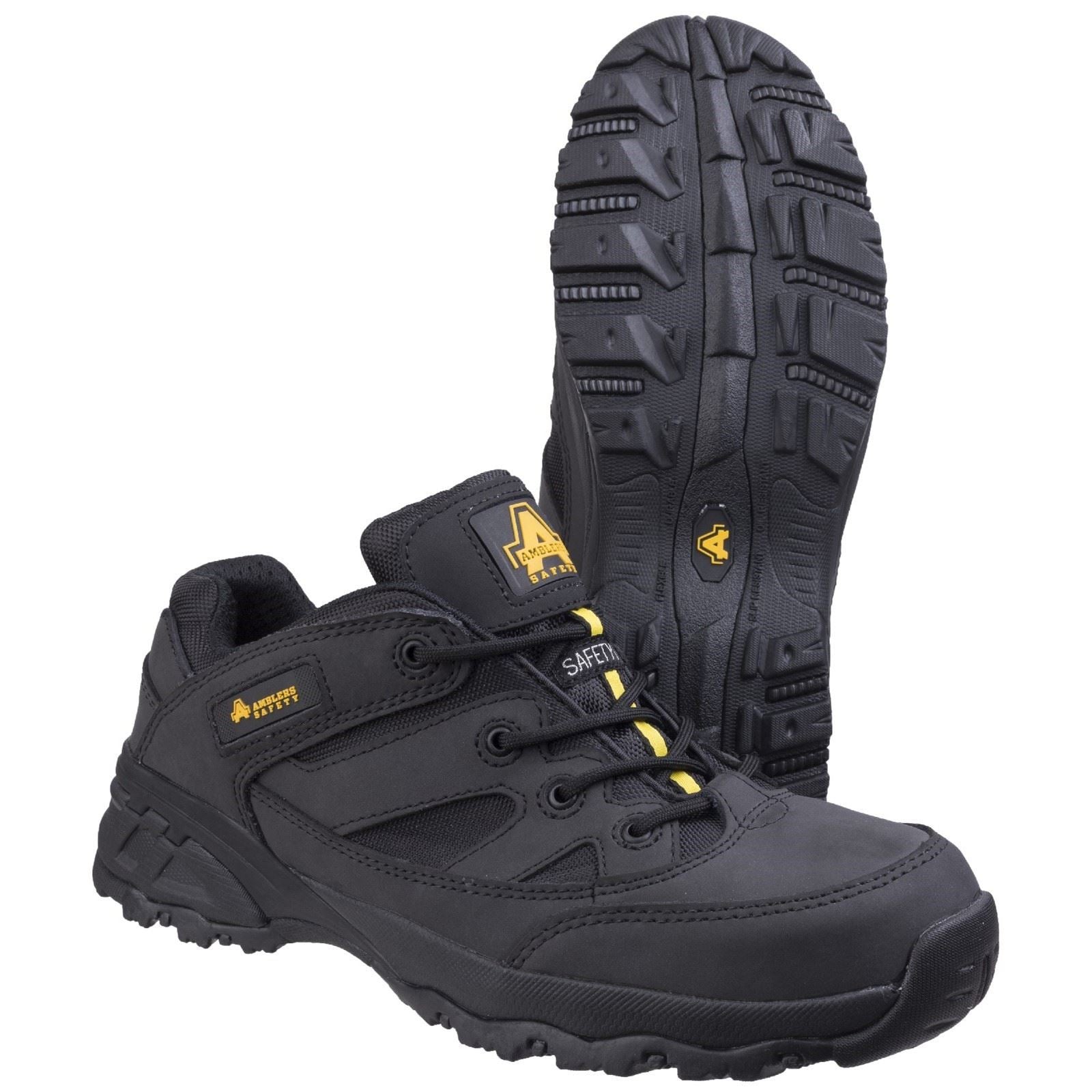 Amblers Safety FS68C Fully Composite Metal Free Safety Trainer in Black