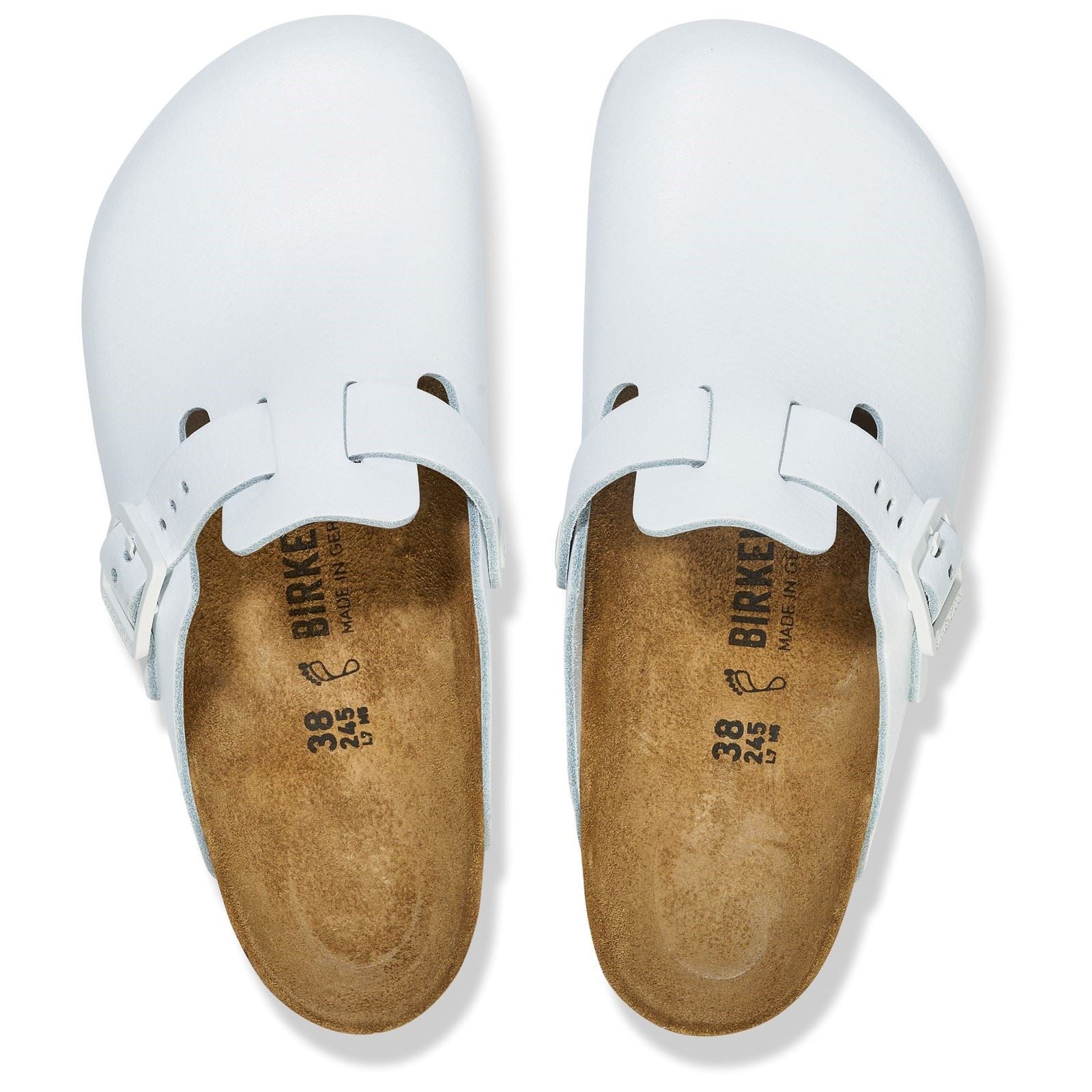 Birkenstock Women's Boston Pro Mule in White
