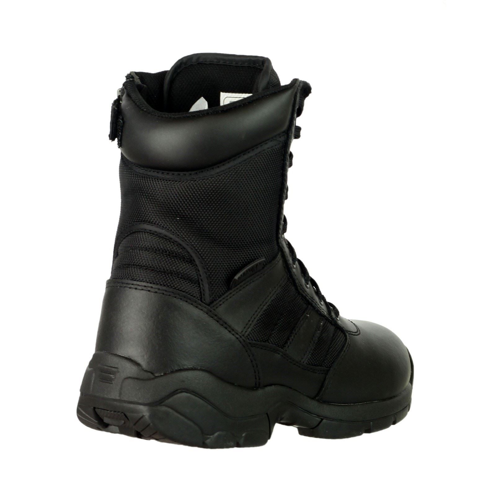 Magnum Men's Panther 8.0 Side-Zip Uniform Boot in Black