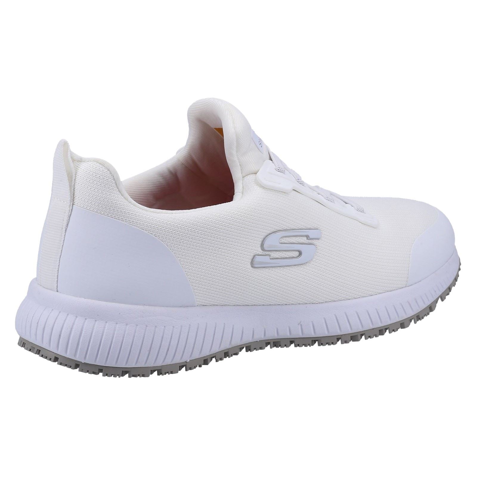 Skechers Workwear Squad SR Textile Women's White Safety Trainers