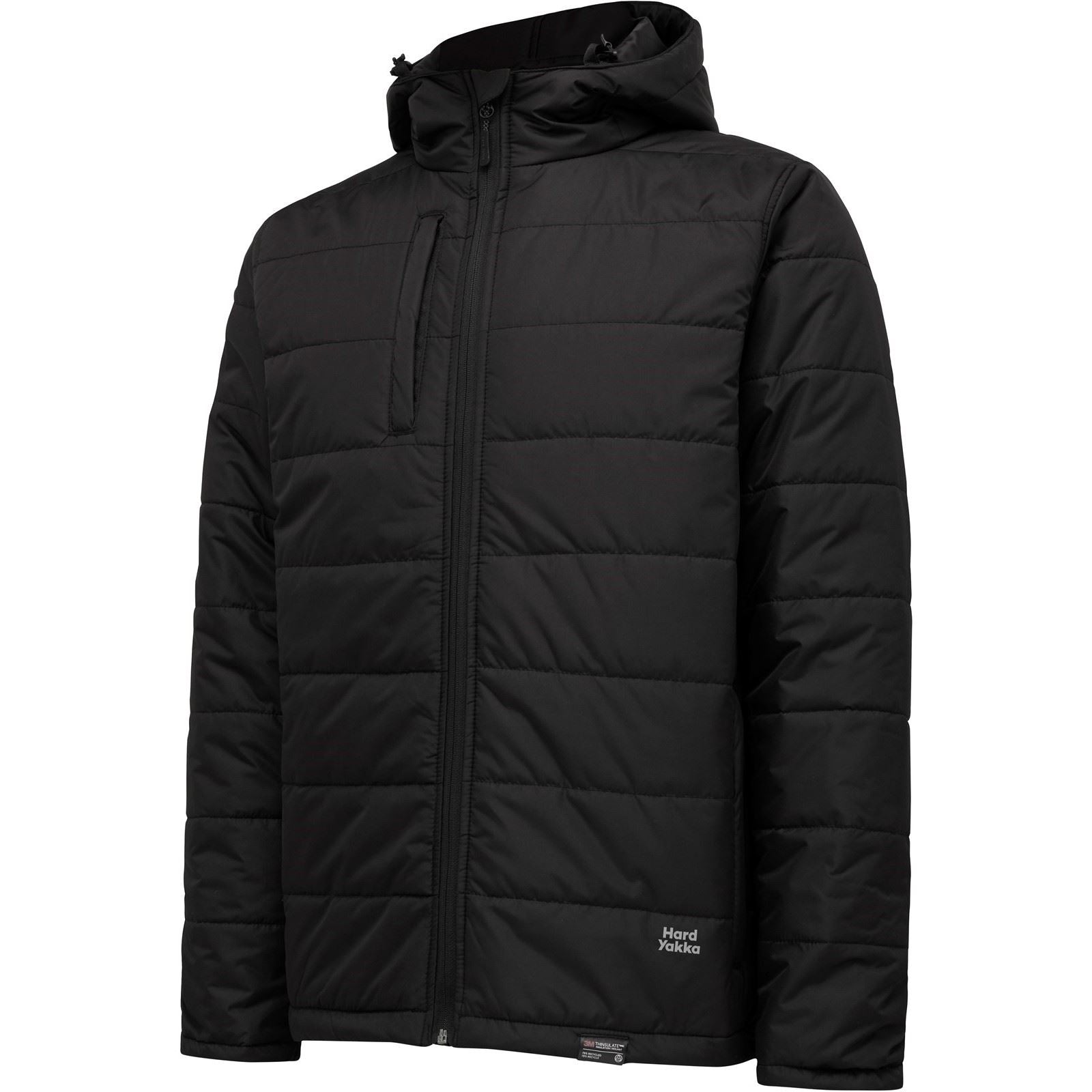 Hard Yakka Men's Puffa 2.0 Jacket in Black