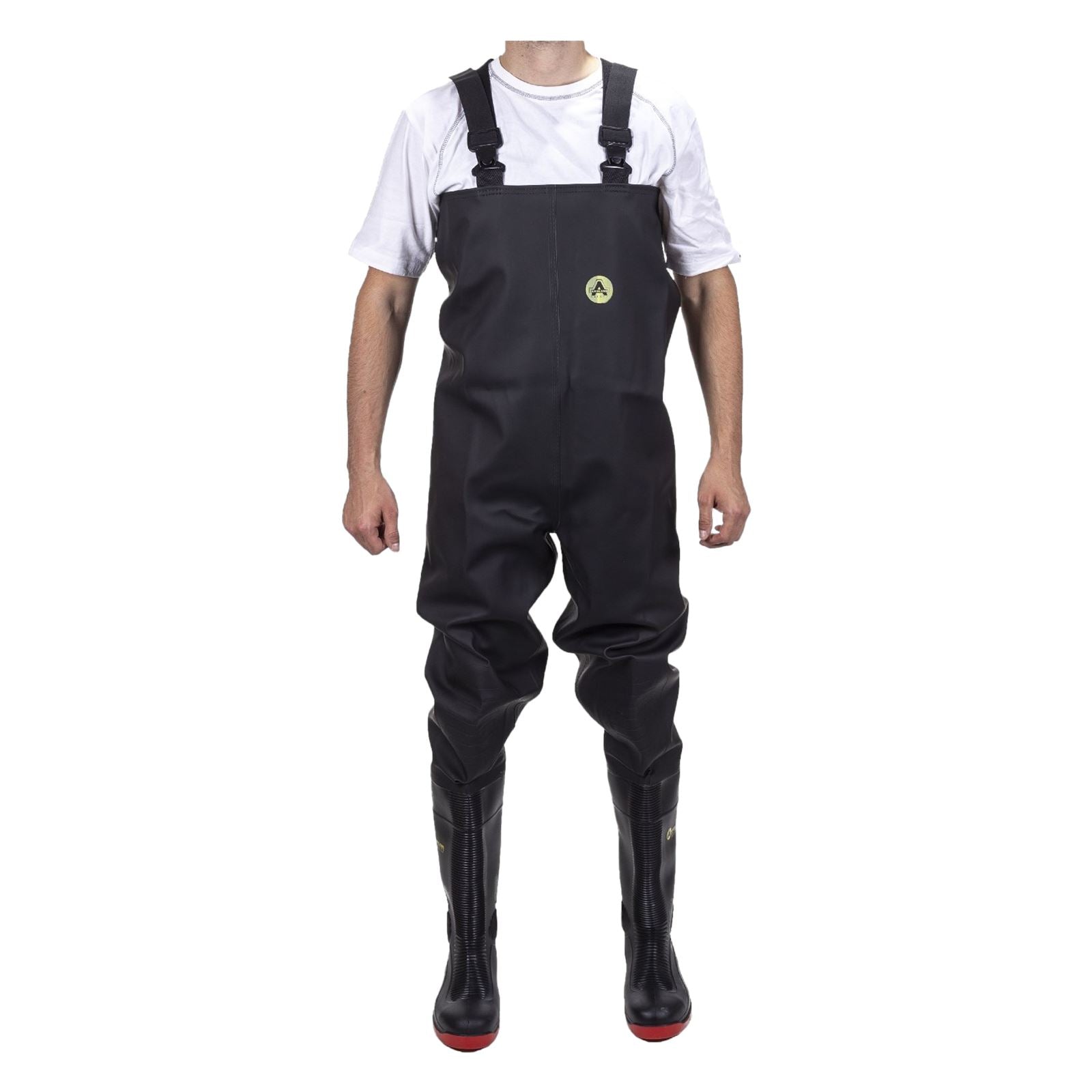 Amblers Safety Unisex Danube Chest Safety Wader in Black