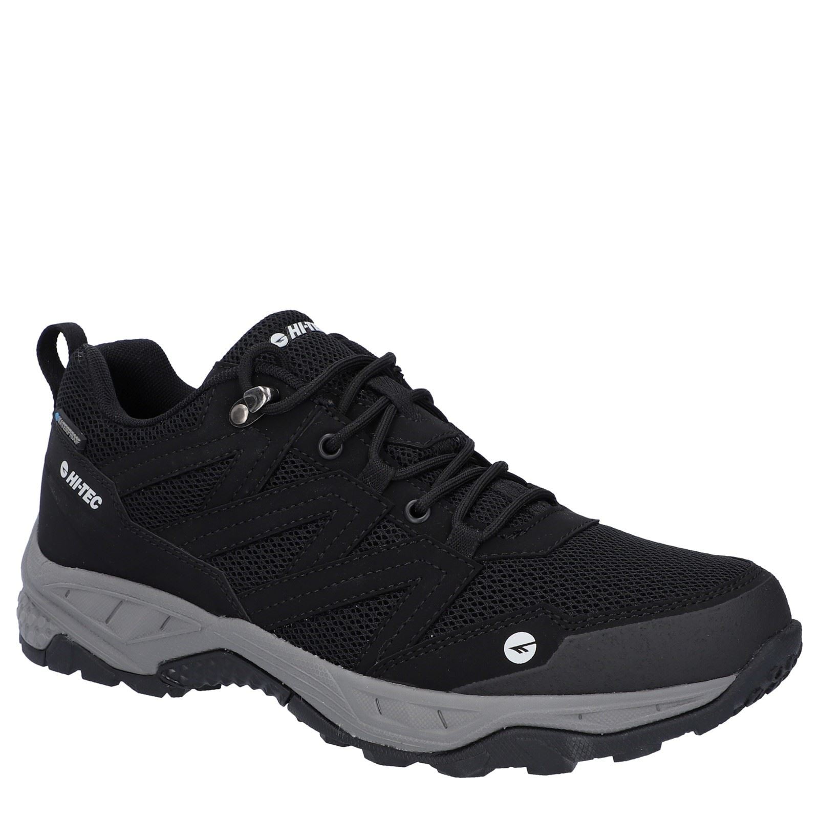 Hi-Tec Saunter WP Polyester Mesh Men's Black Hiking Boots