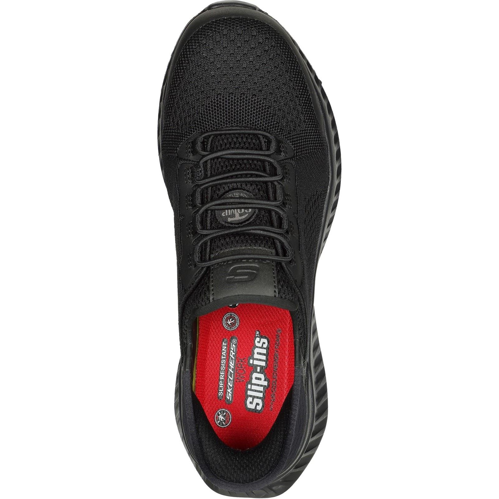 Skechers Workwear Tilido Fletchit CT Textile Men's Black Safety Trainers