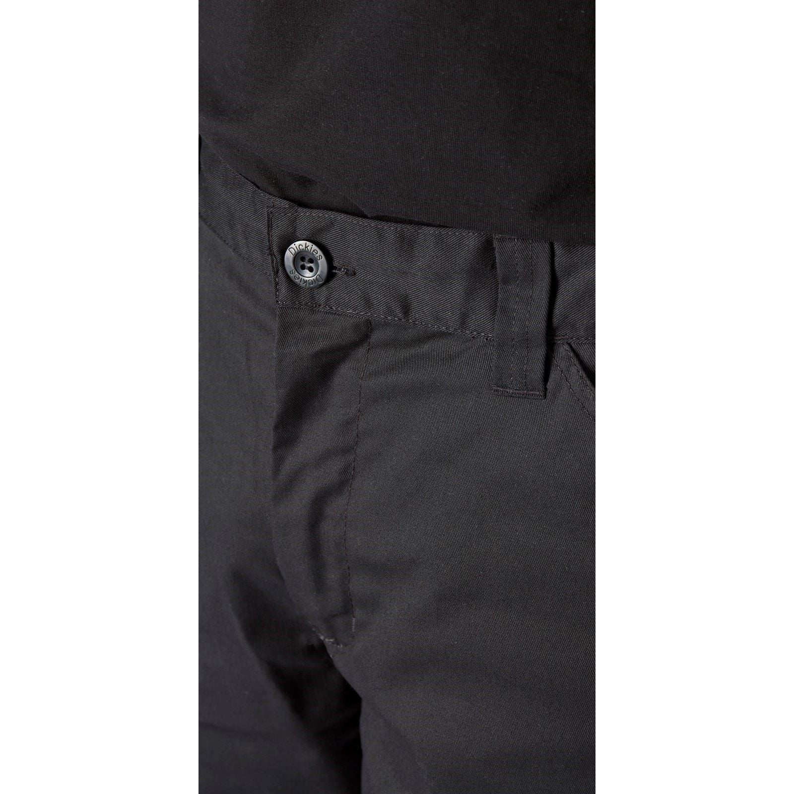 Dickies Everyday Polyester Men's Black Knee-Length Shorts