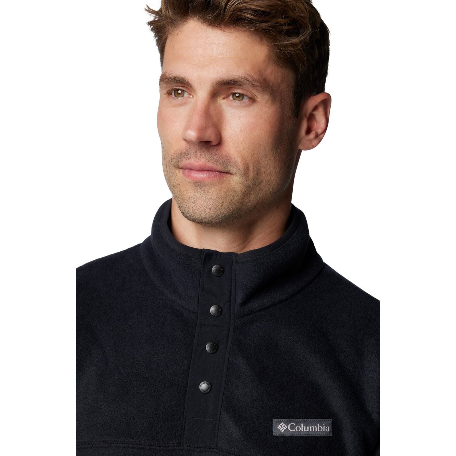 Columbia Steens Mountain Half Snap II Men's Black Fleece Jacket