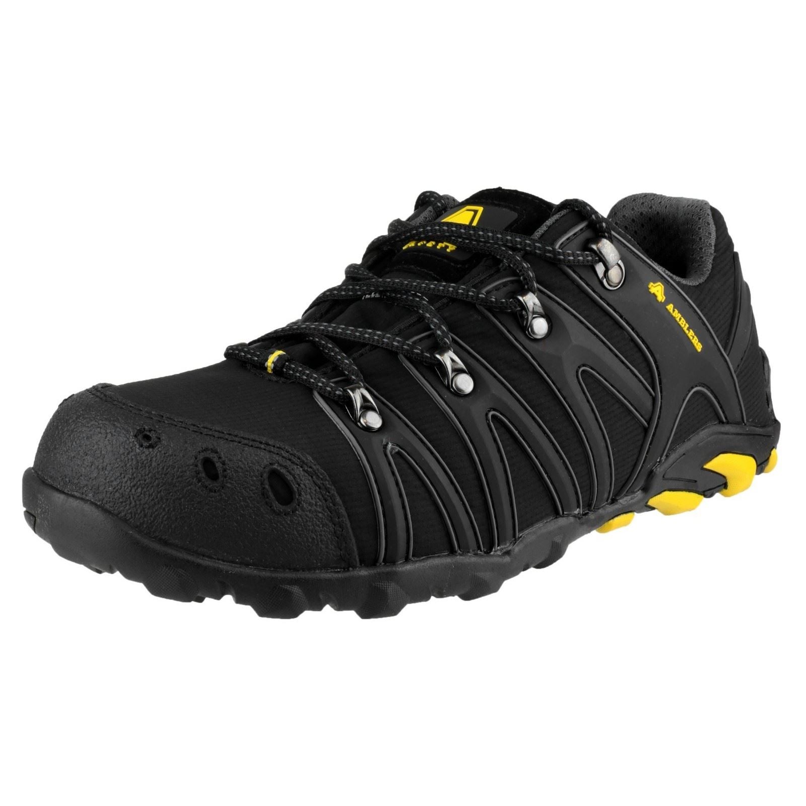 Amblers Safety FS23 Soft Shell Safety Trainer in Black