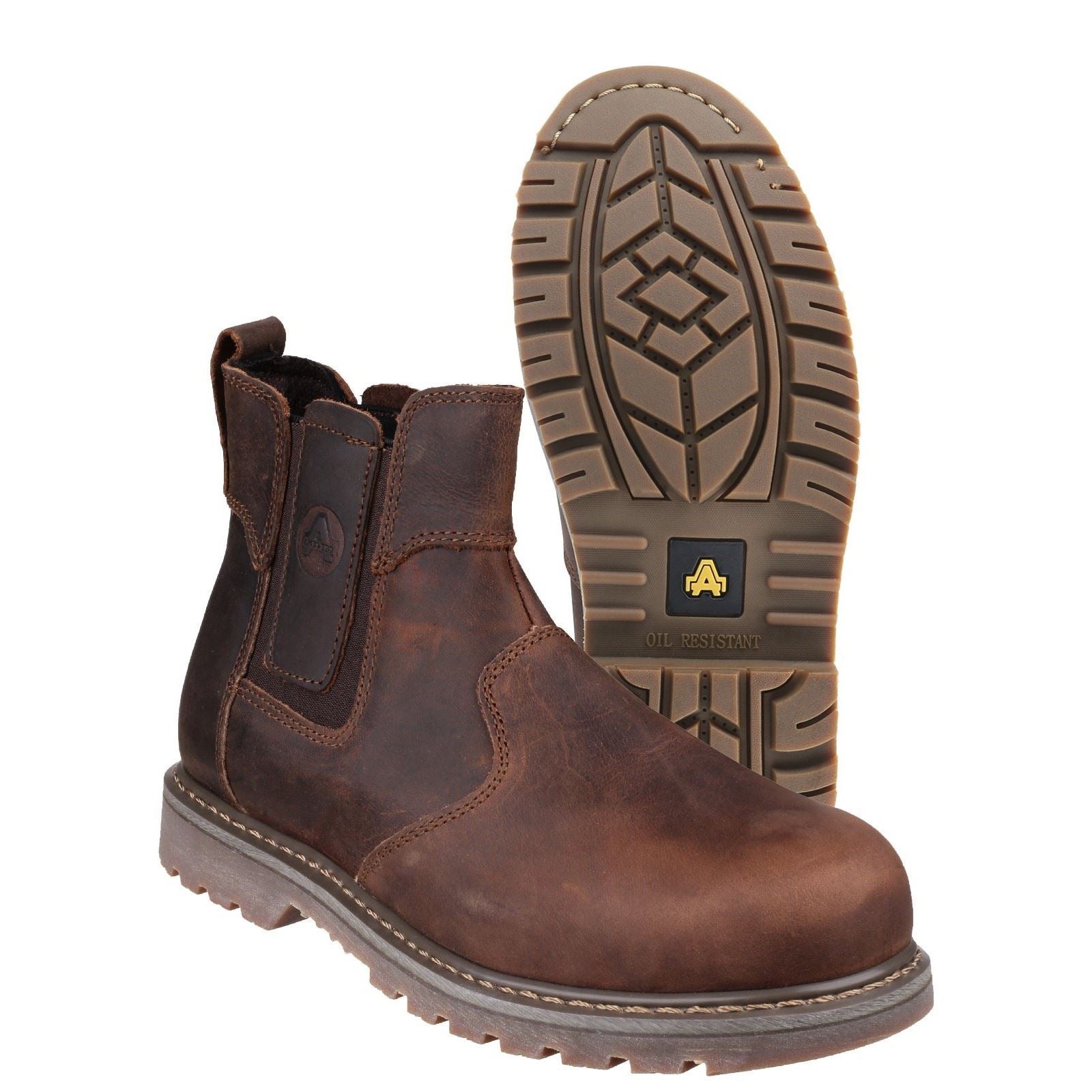 Amblers Safety FS165 Pull-On Safety Dealer in Brown