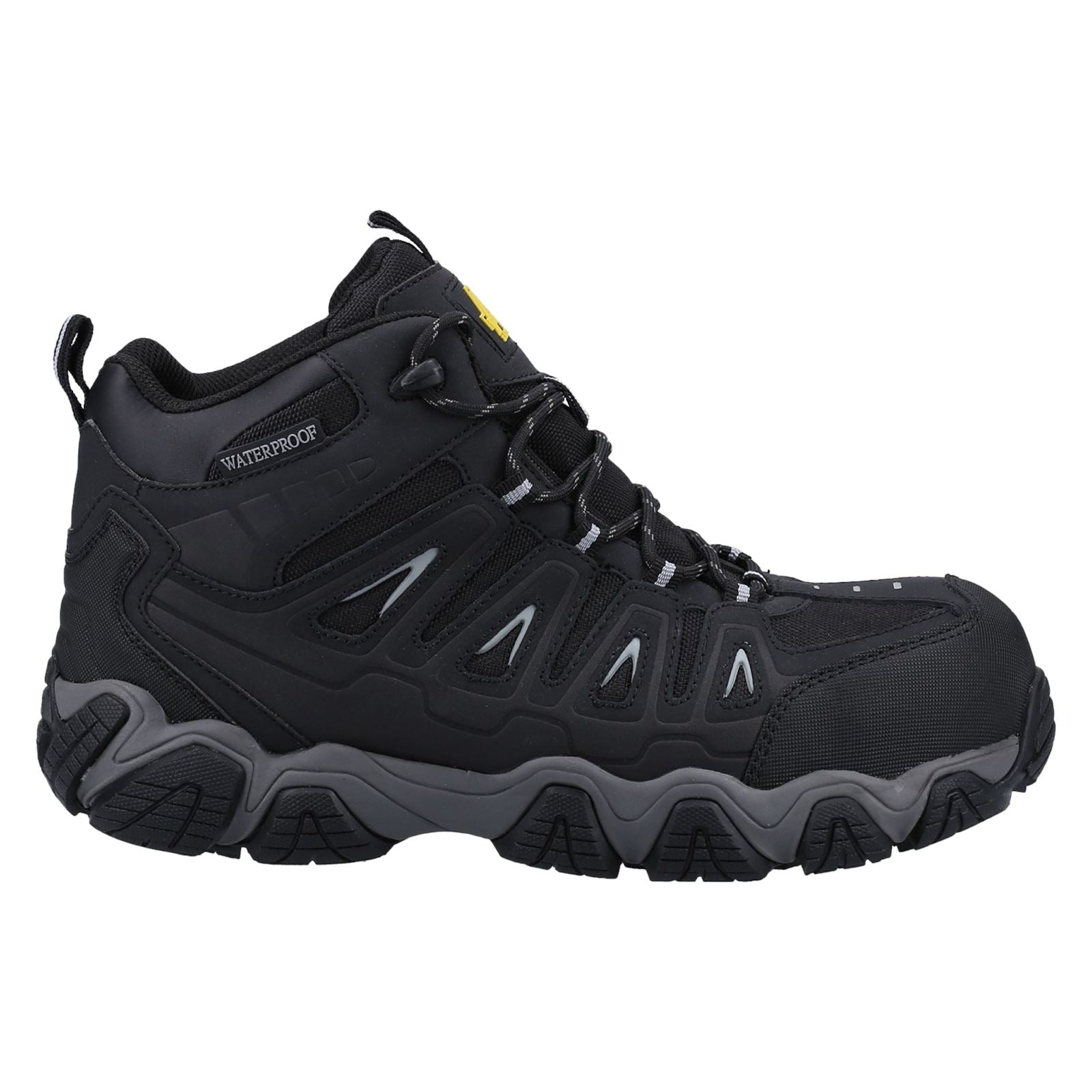 Amblers Safety Men's AS801 Rockingham Waterproof Non-Metal Safety Hiker in Black