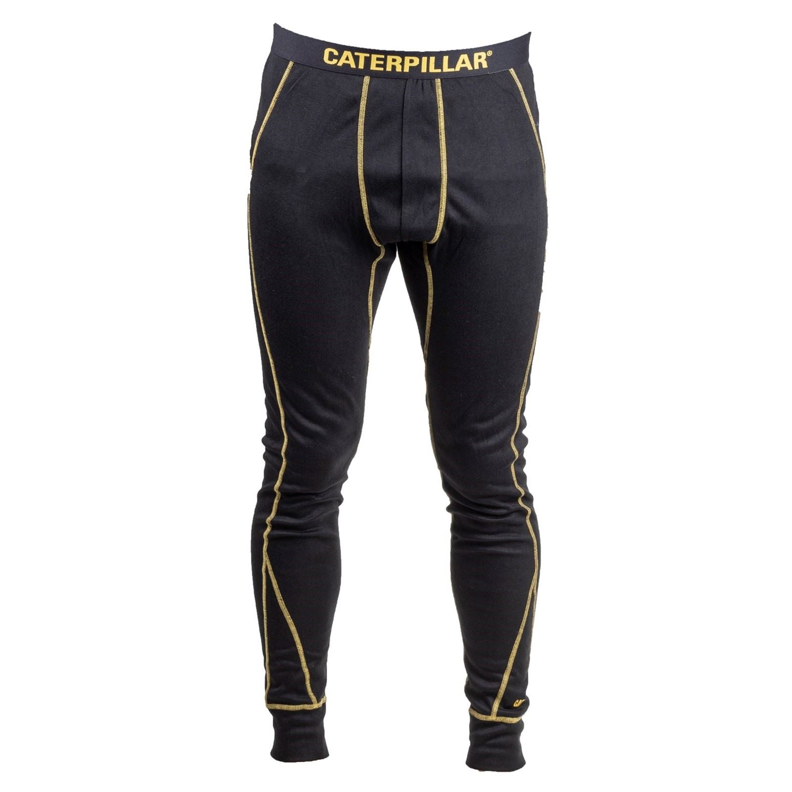 Caterpillar Thermo Polyester Men's Black Base Layer Pants