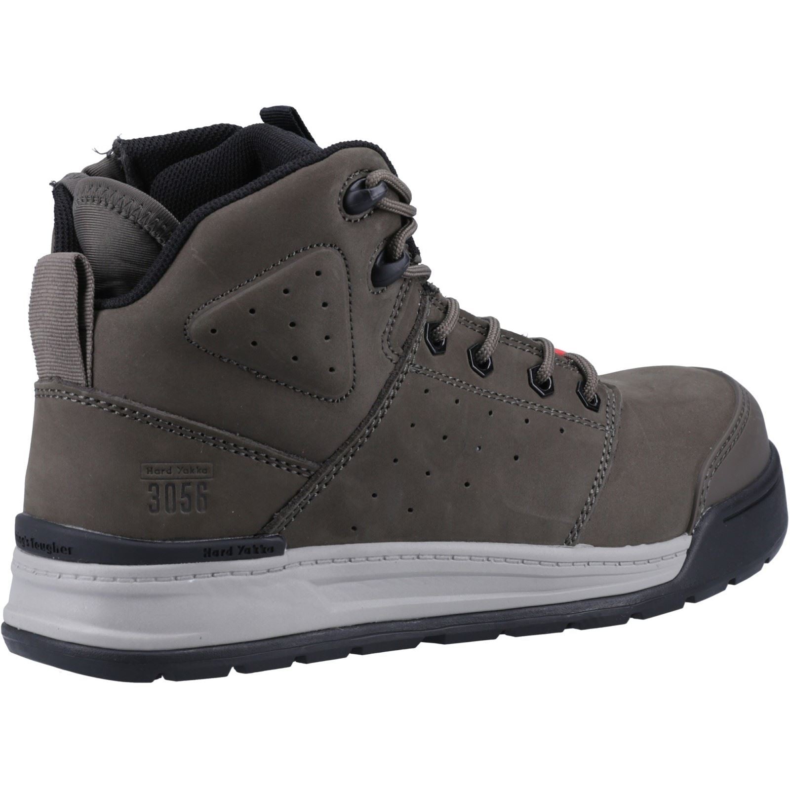 Hard Yakka Men's 3056 Lace Zip Safety Boot in Cedar
