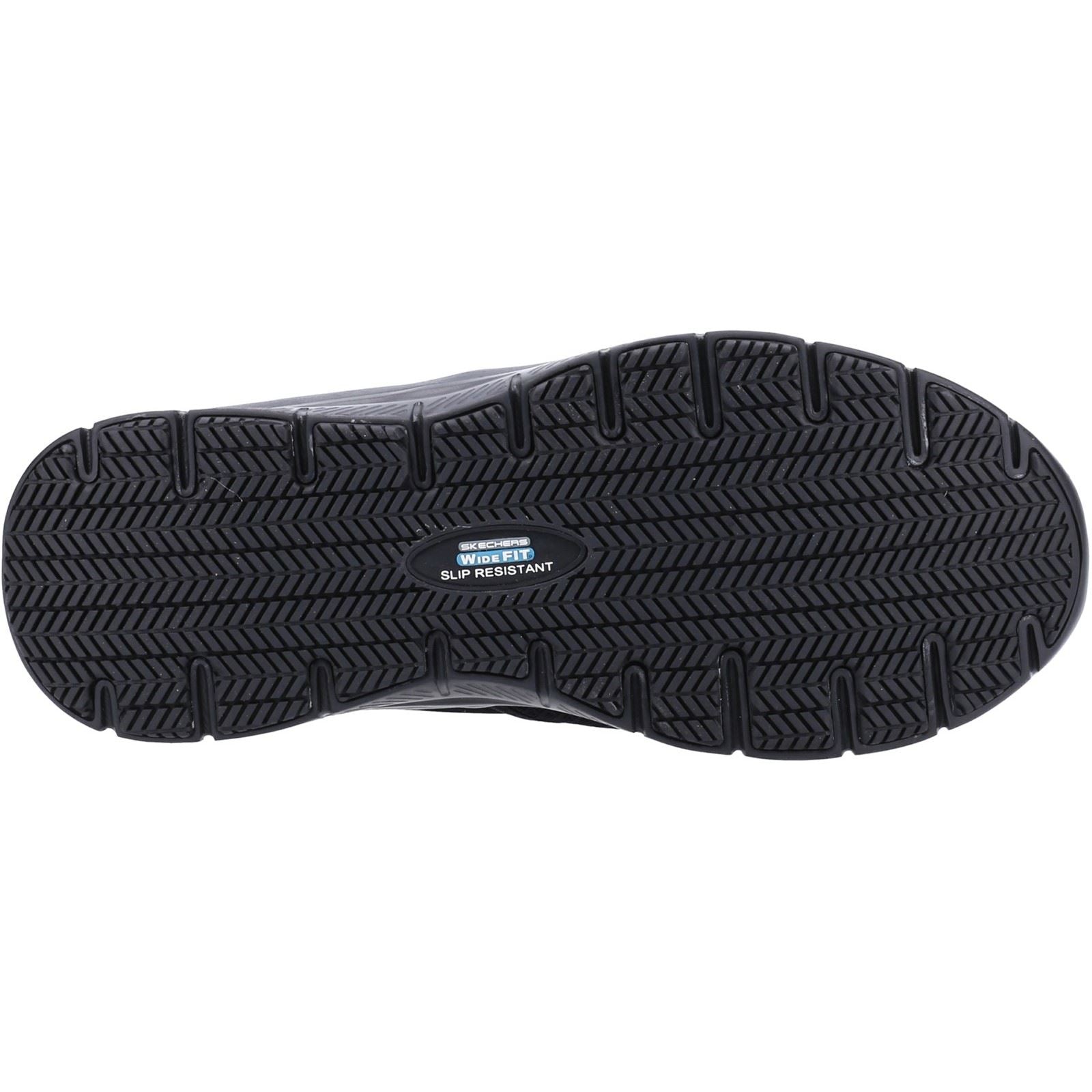 Skechers Workwear McAllen Wide Textile Men's Black Safety Trainers