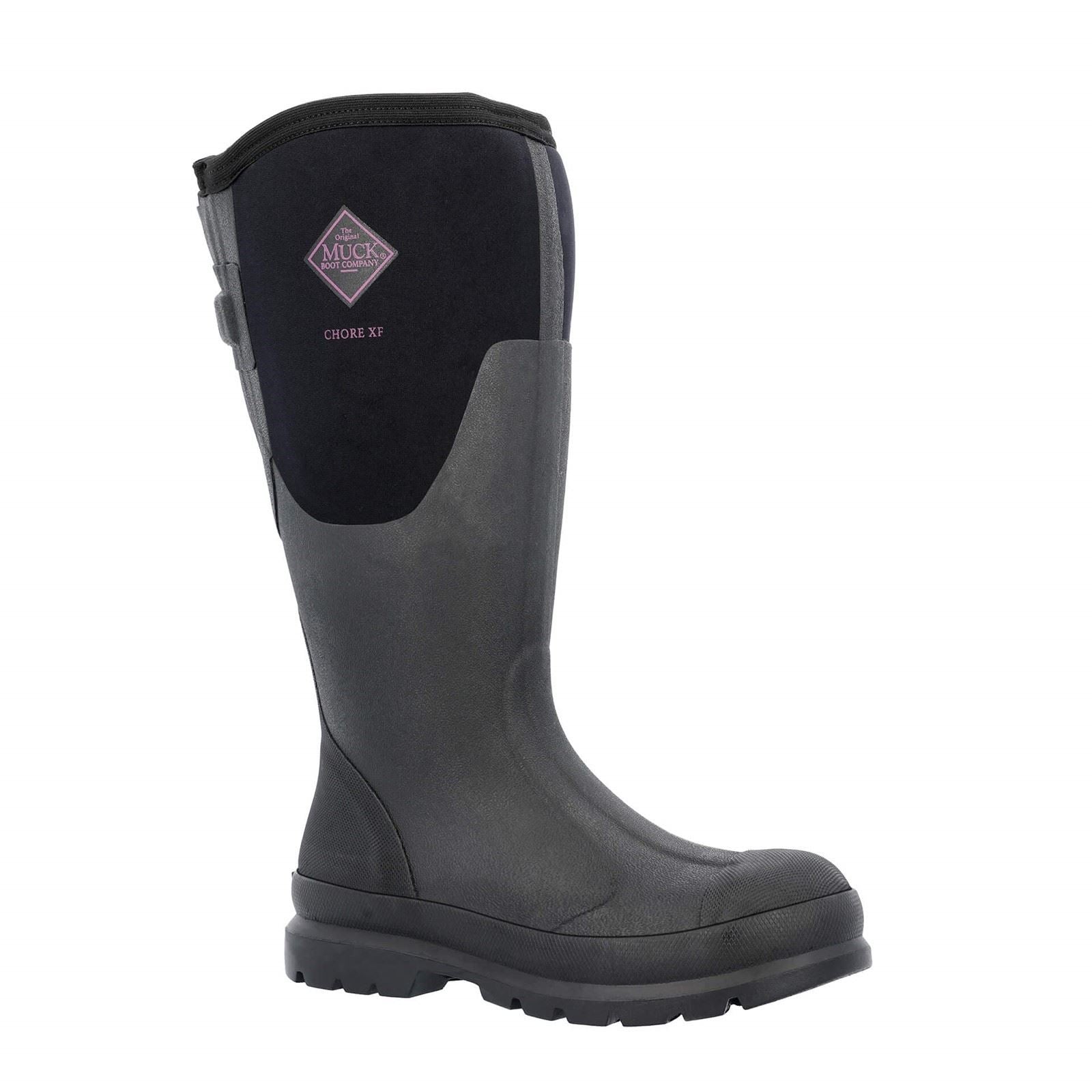 Muck Boots Women's Chore Adjustable Tall Boot in Black