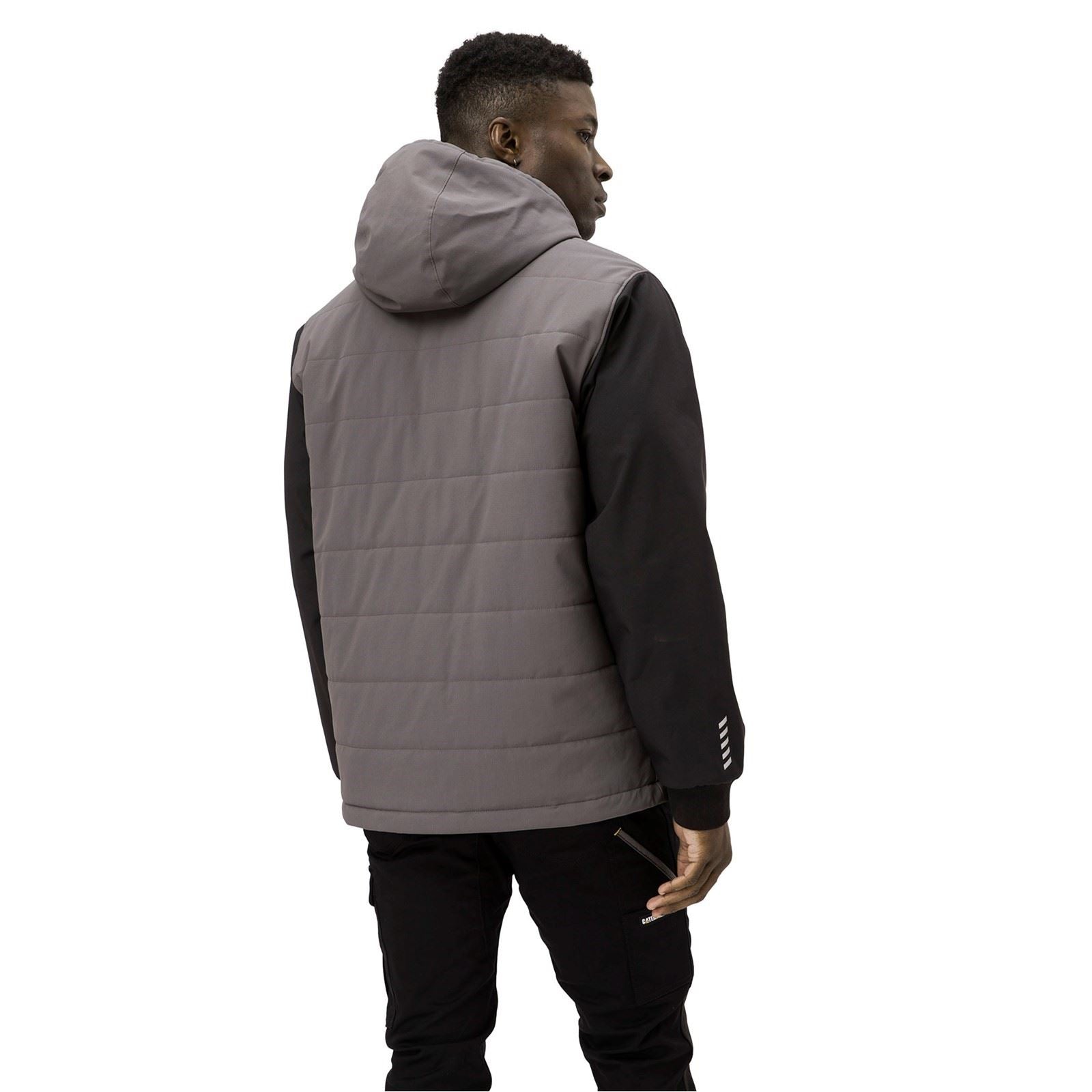 Caterpillar Men's Tech Hybrid Jacket in Magnet