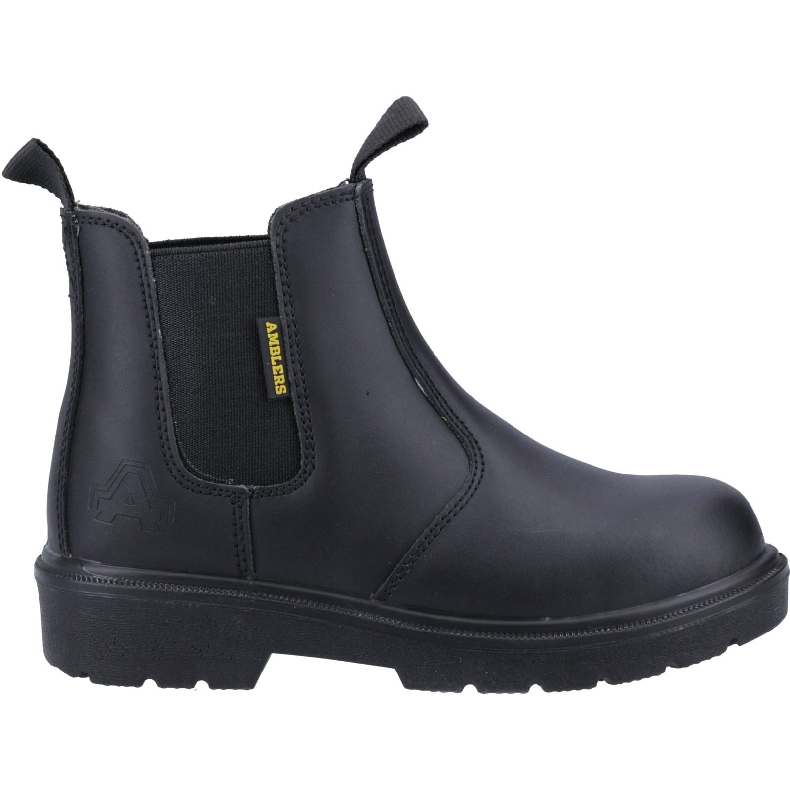 Amblers Safety FS116 Hardwearing Pull on Safety Dealer Boot in Black