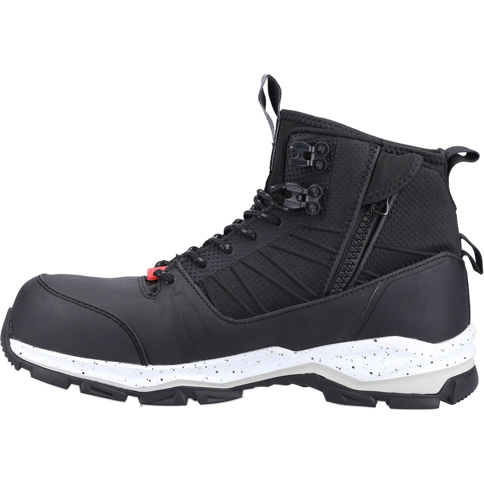 Hard Yakka Men's Neo 2.0 PR Hybrid Side Zip Safety Boot in Black
