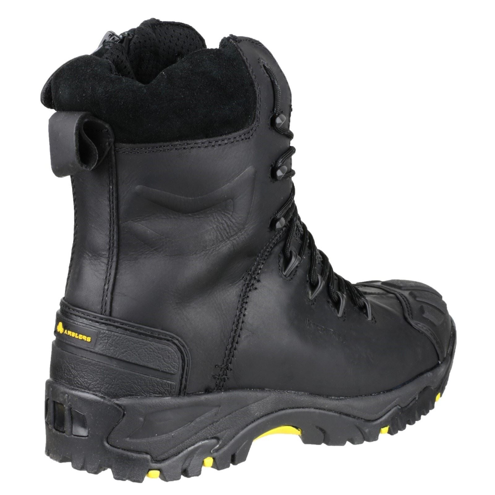Amblers Safety FS999 Hi Leg Composite Safety Boot With Side Zip in Black