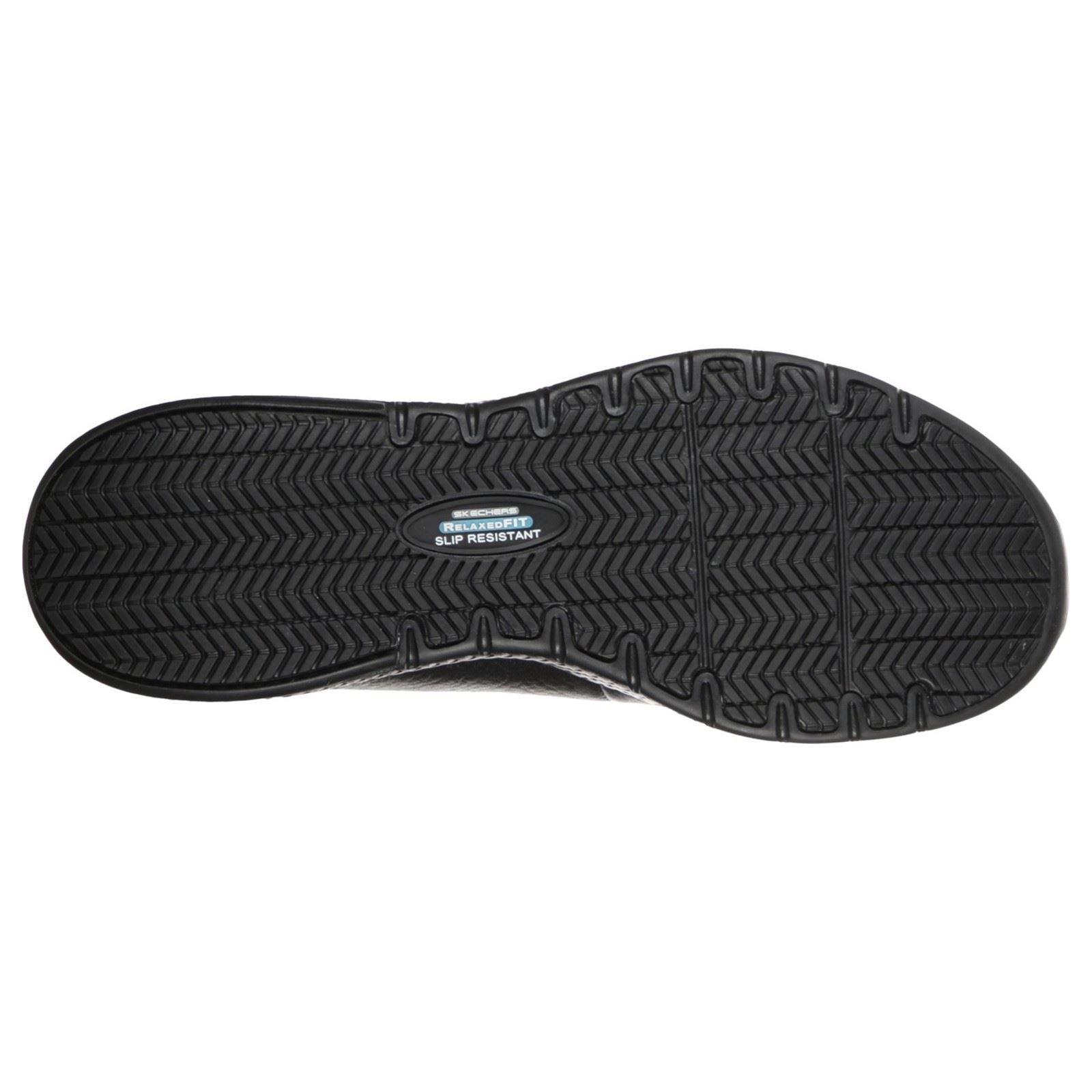 Skechers Workwear Marsing Gmina Leather Women's Black Safety Trainers