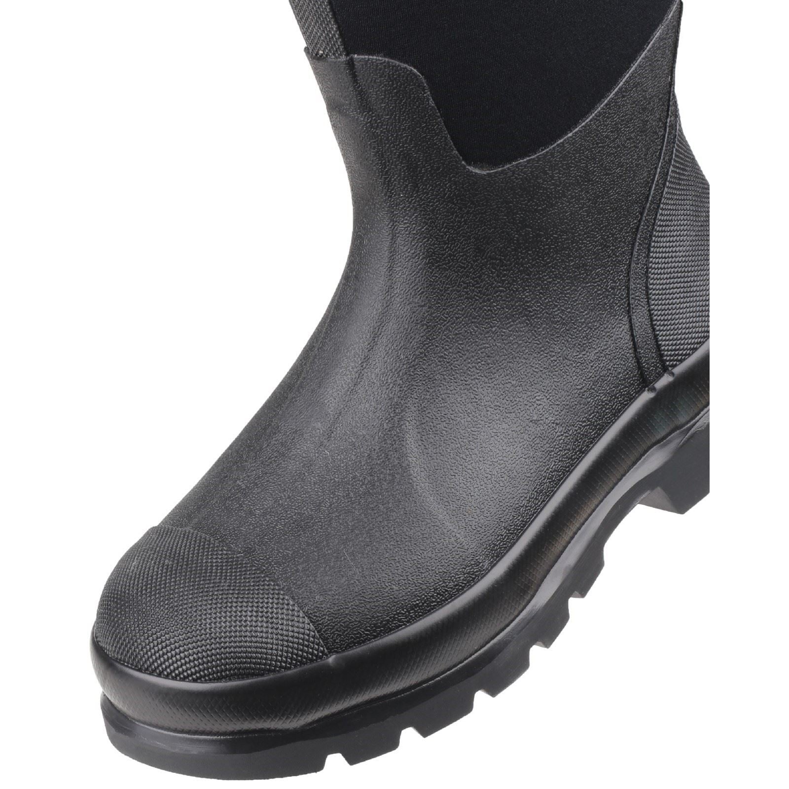 Muck Boots Chore Classic Hi Patterned Wellington in Black